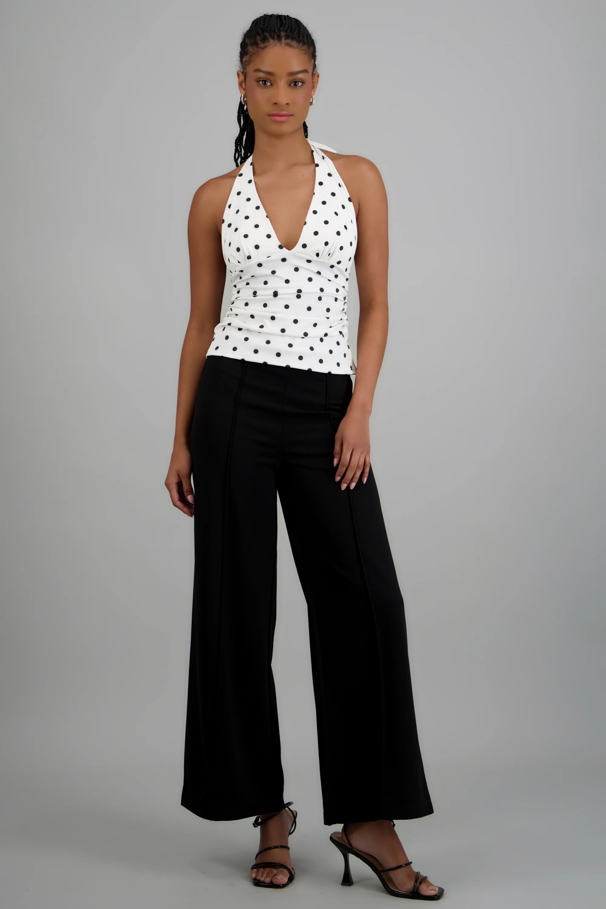 Pantalón Amplio Costura Frontal - Image 3