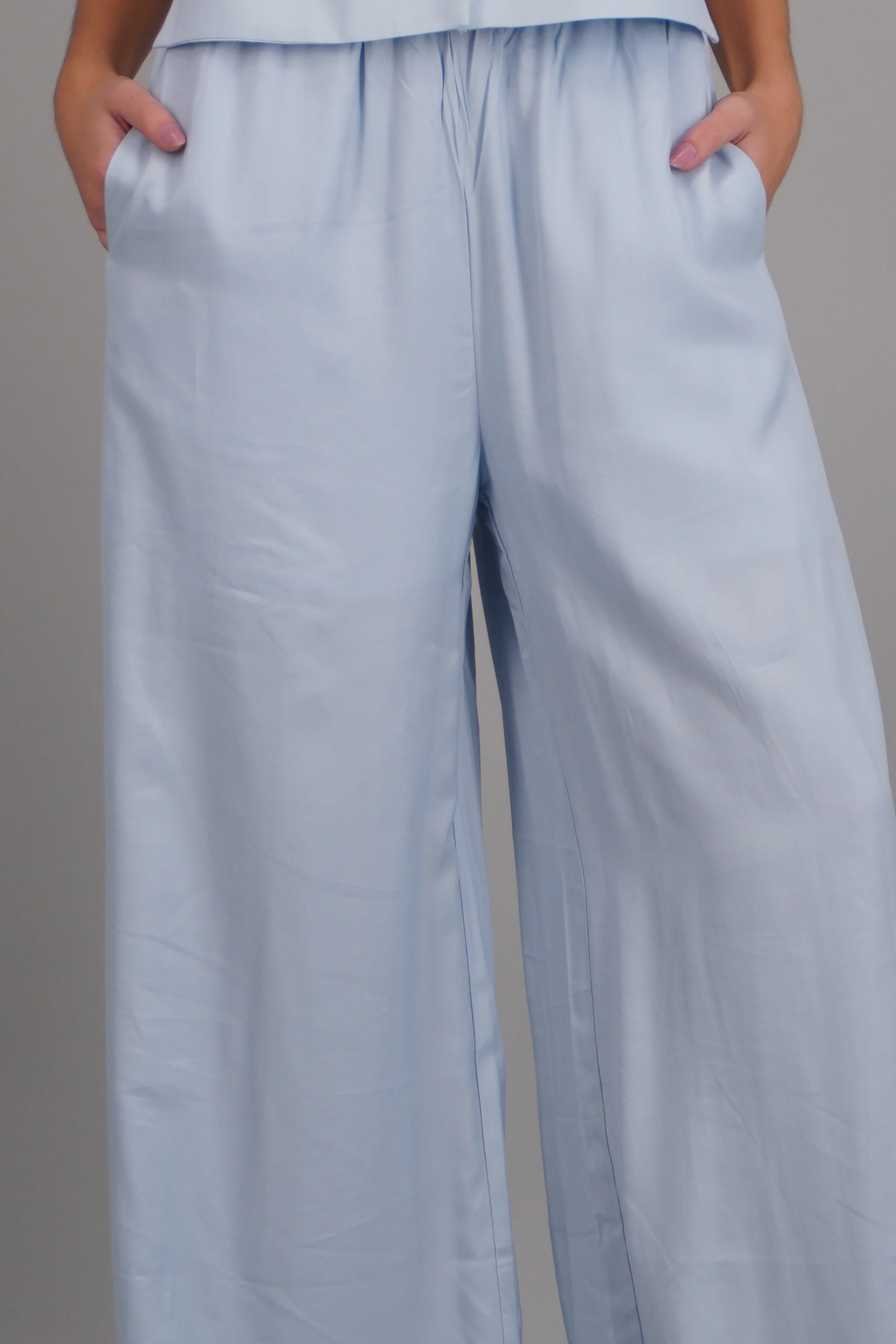 Pantalon amplio detalle resorte - Image 5