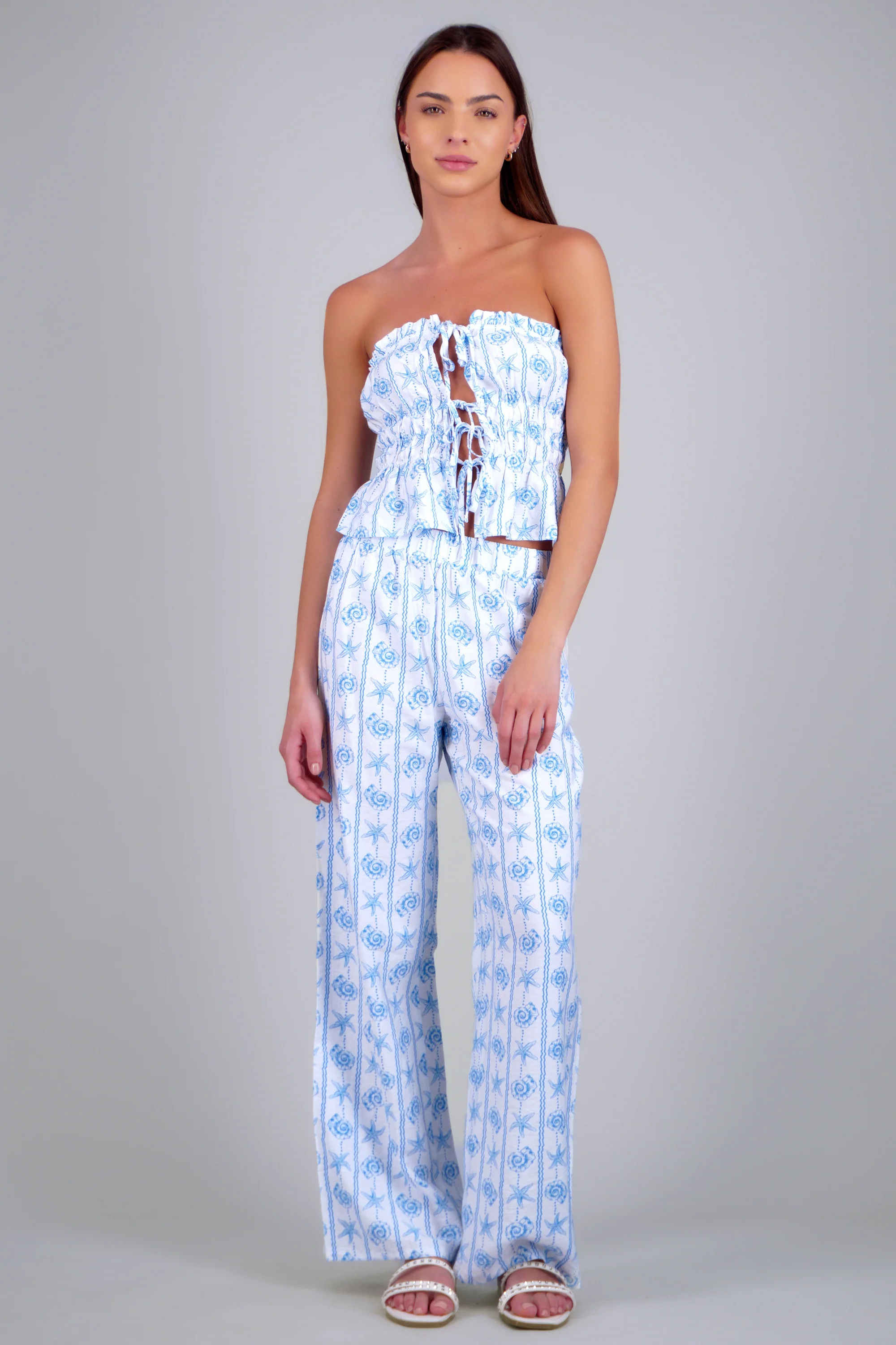Pantalon amplio estampado - Image 2