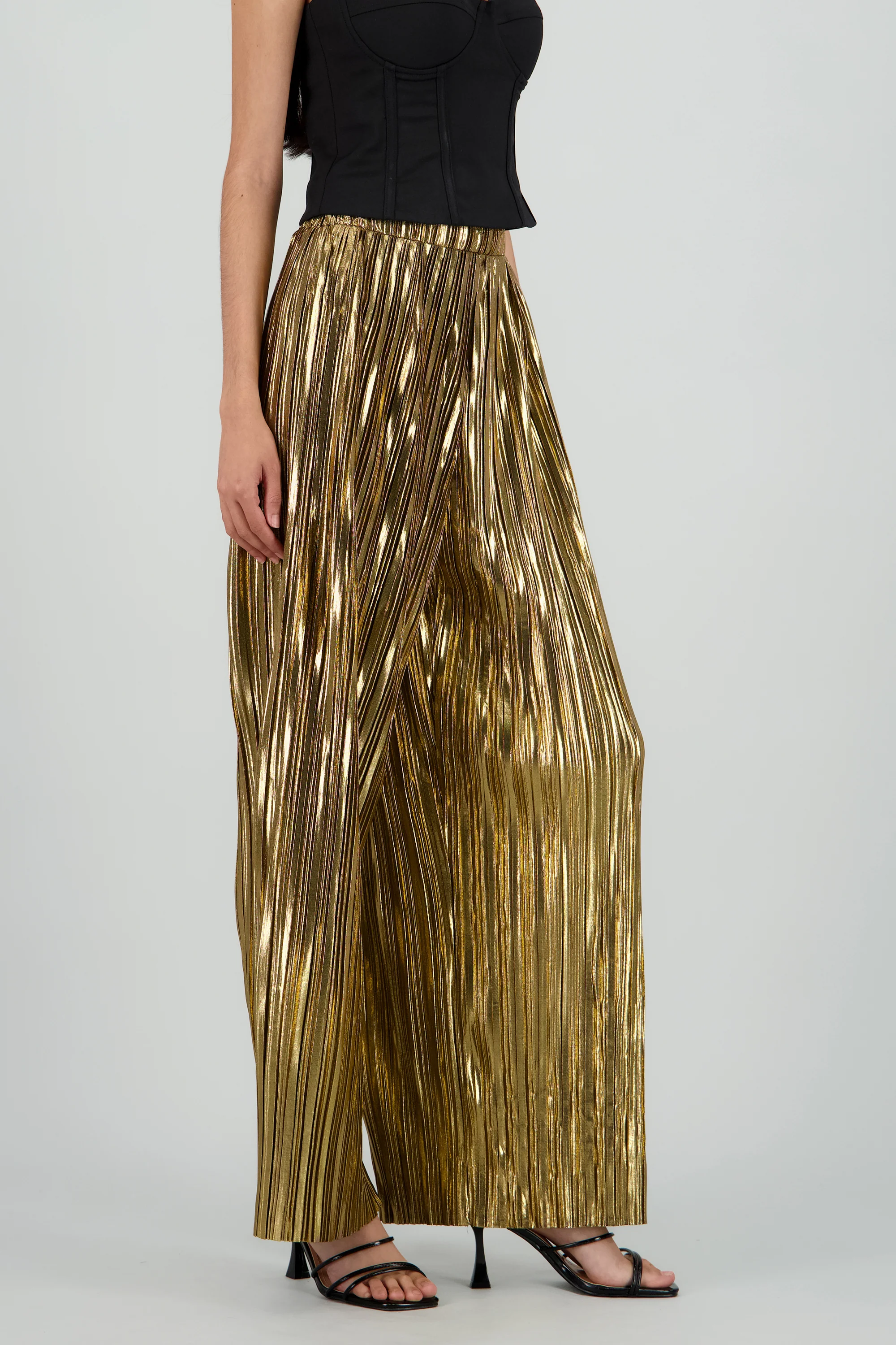 Pantalon amplio lentejuelas - Image 3