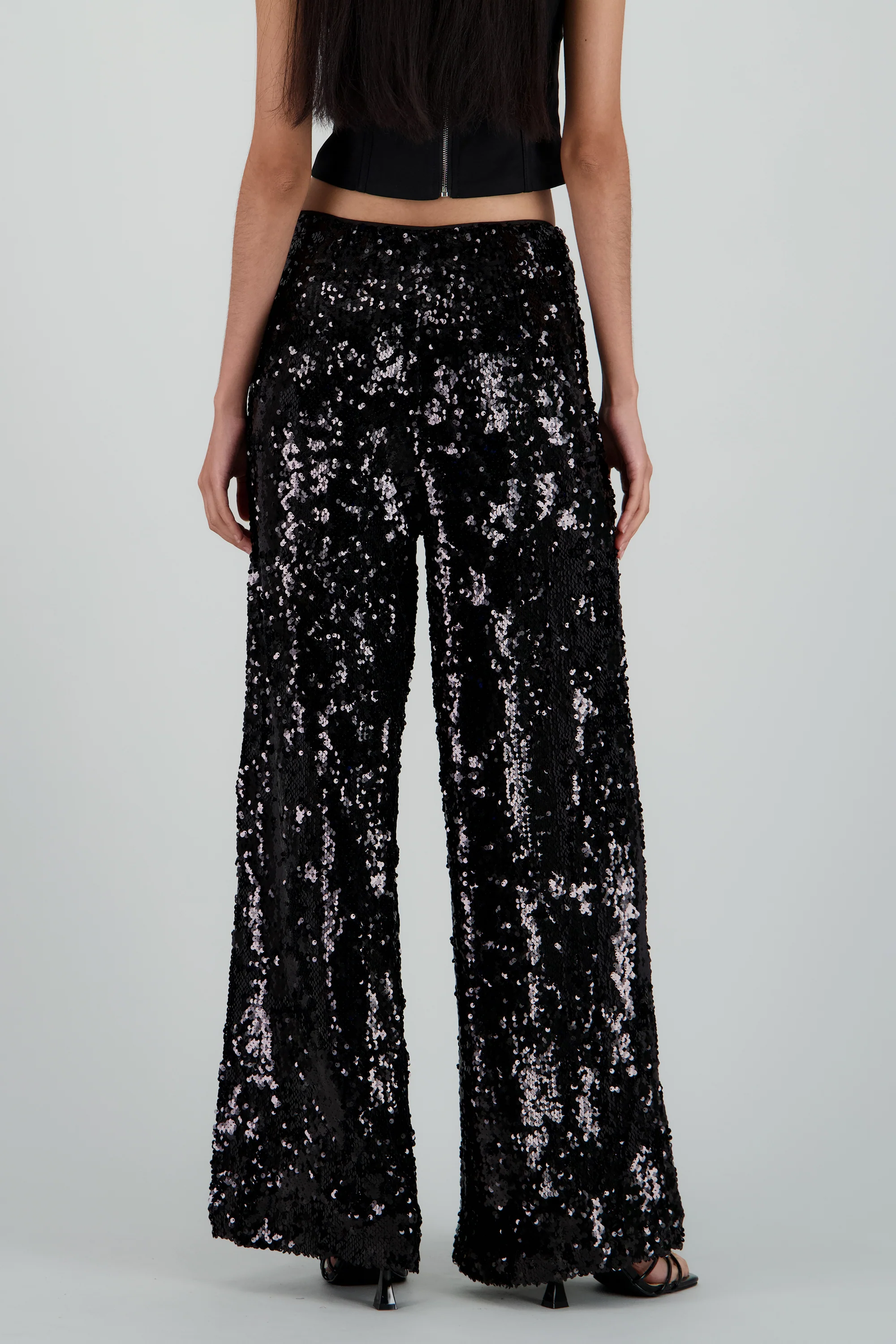 PANTALON AMPLIO LENTEJUELAS - Image 4