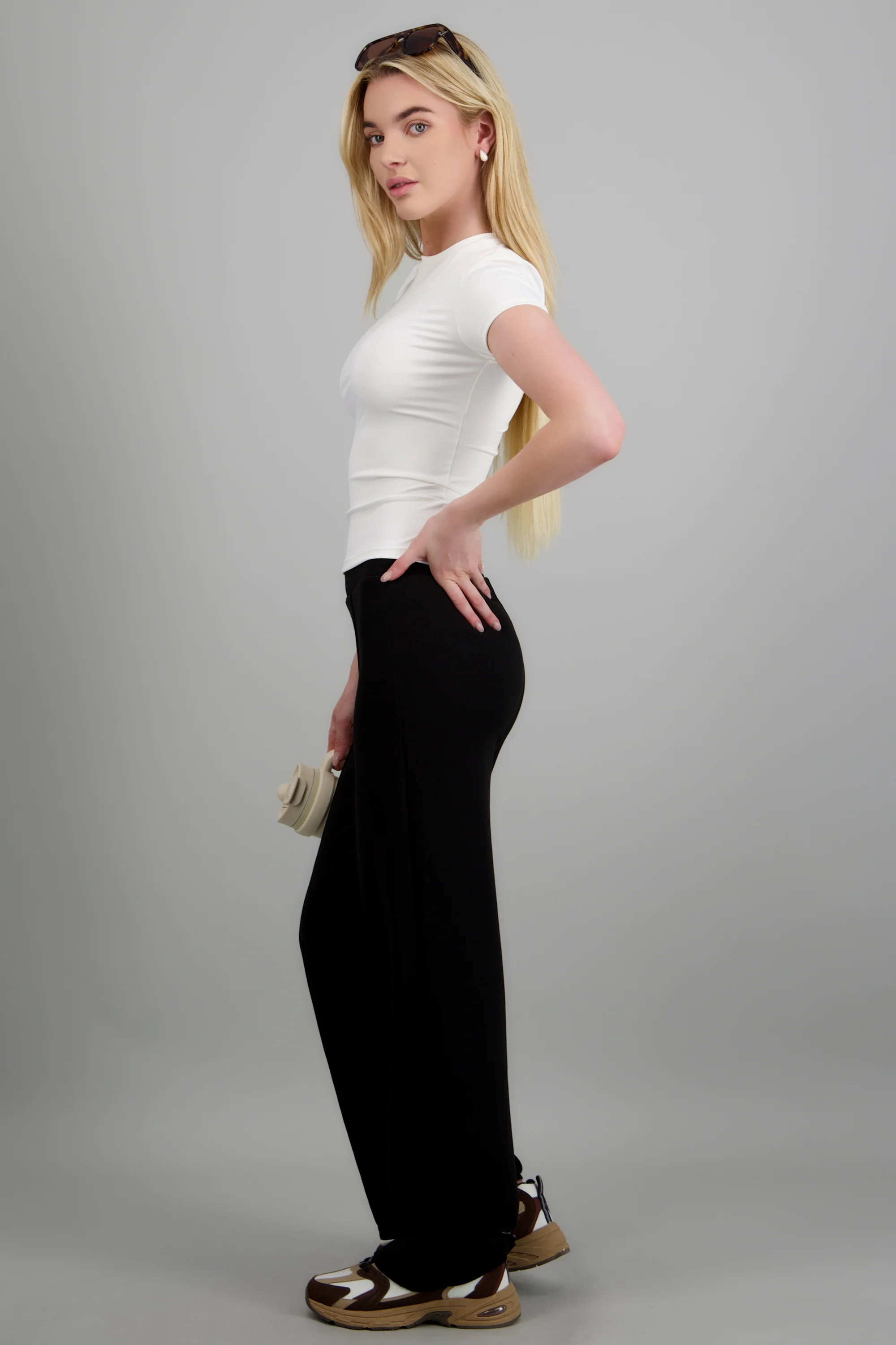 Pantalón amplio modal - Image 2