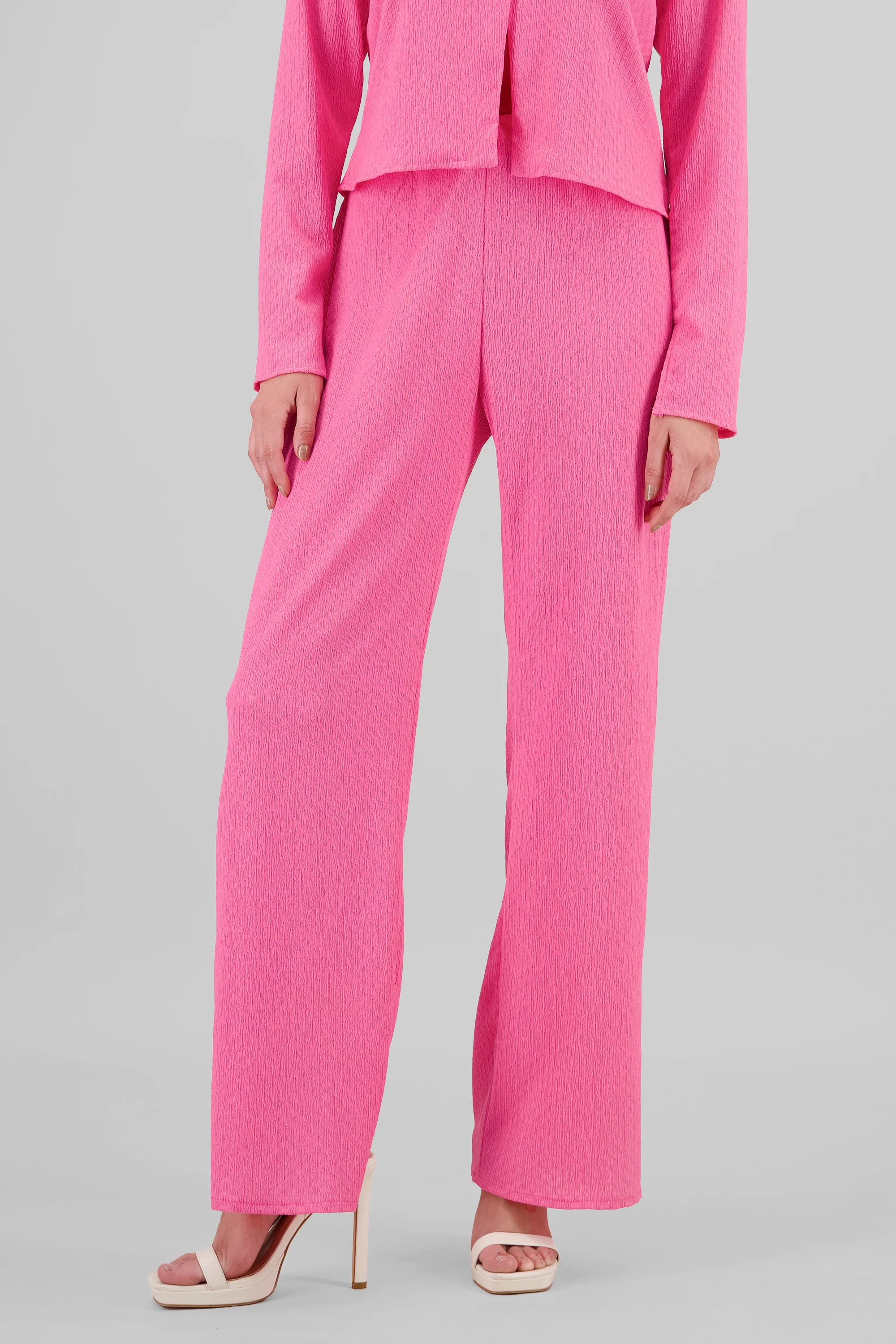 Pantalon con resorte textura - Image 2