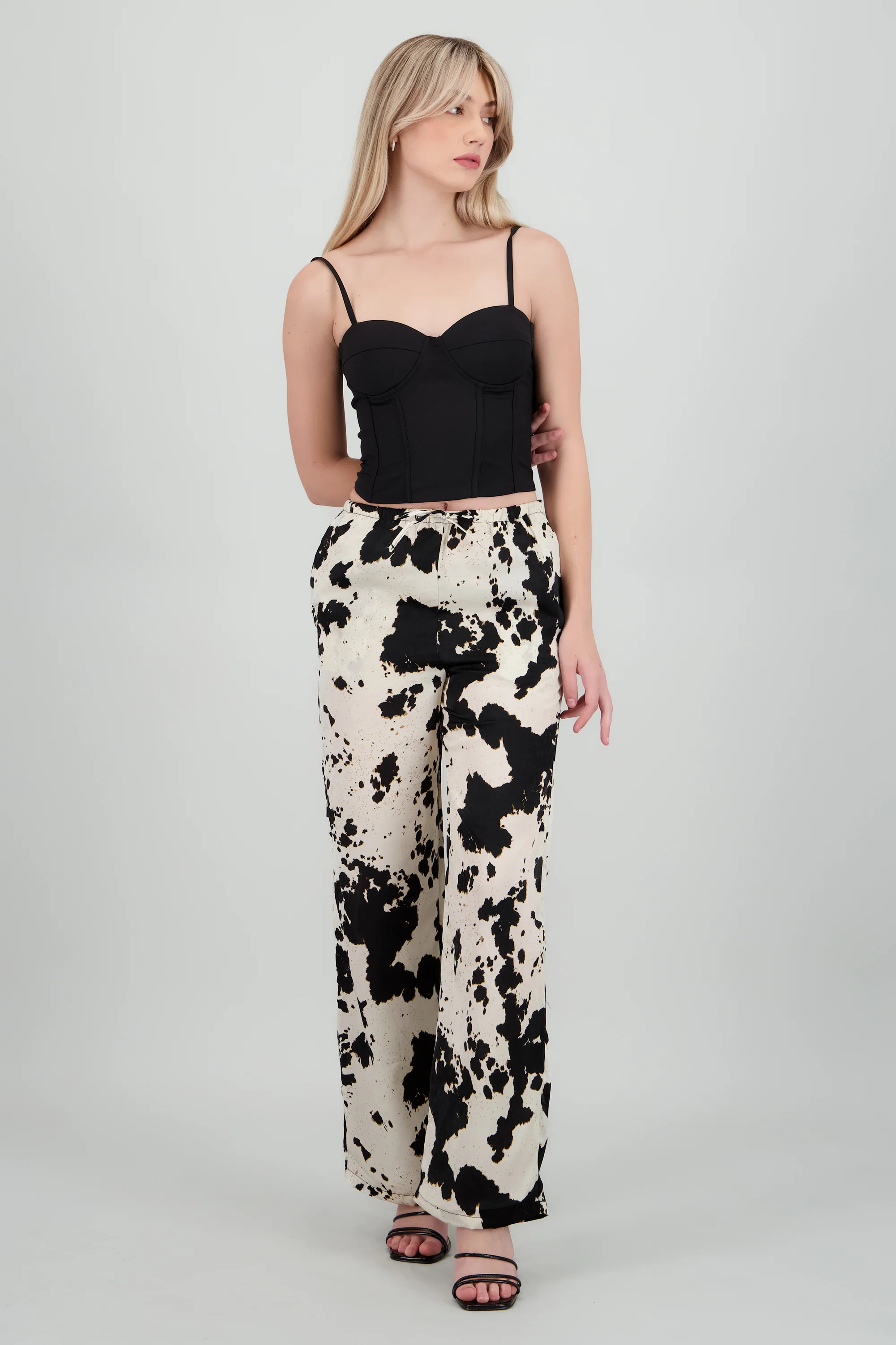 Pantalon estampado animal print