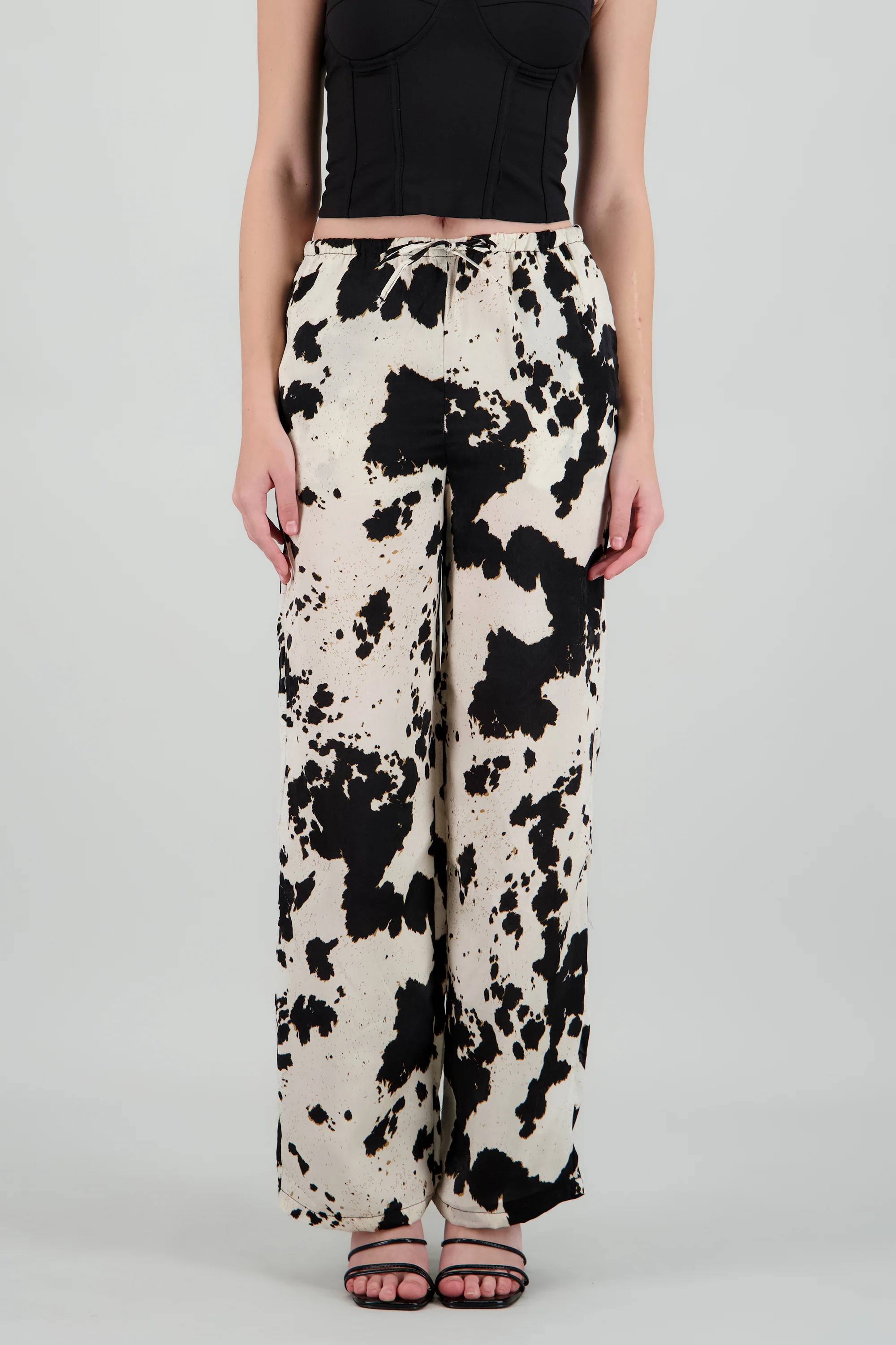 Pantalon estampado animal print - Image 2