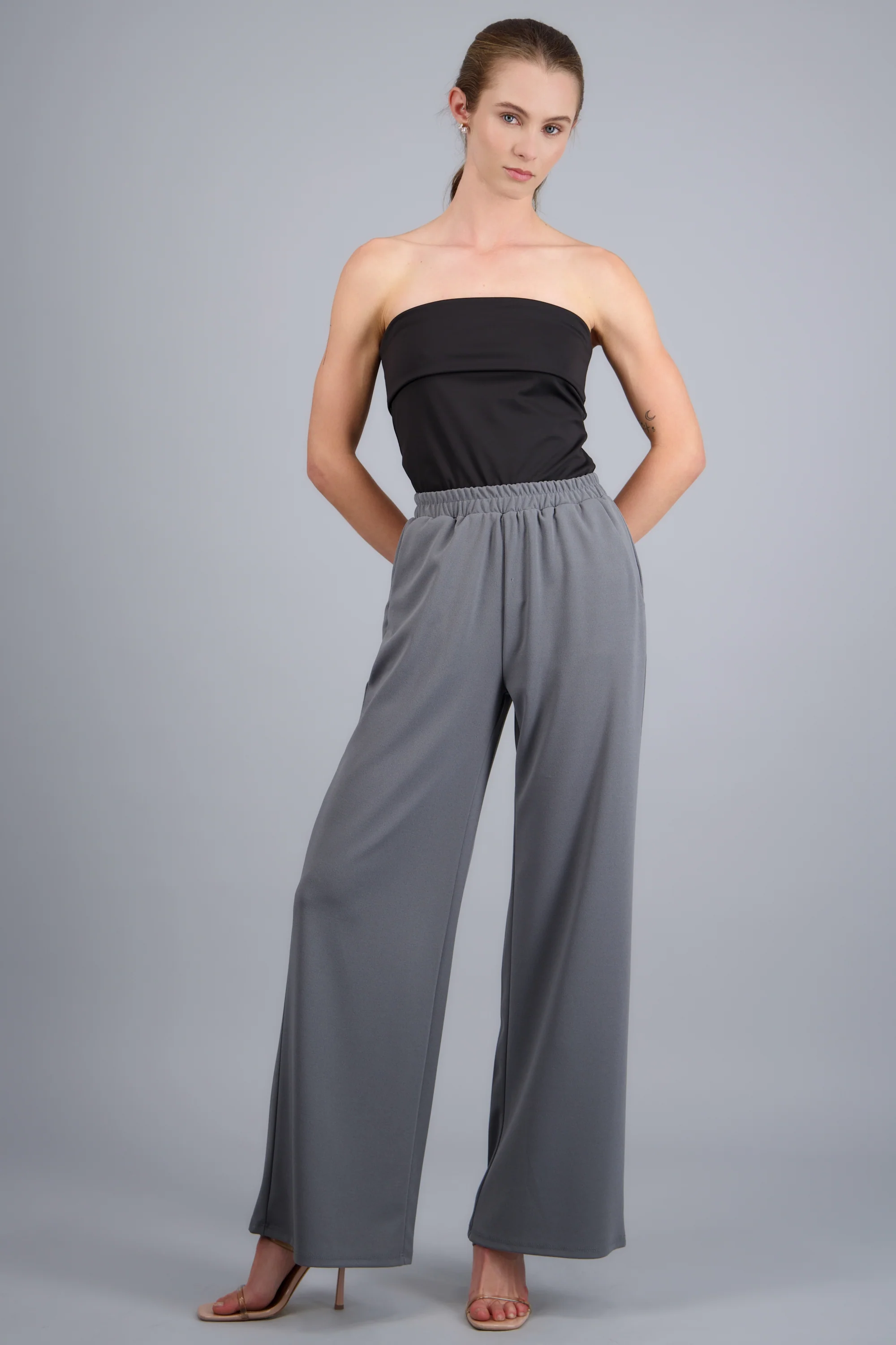 Pantalon fluido detalle resorte - Image 2