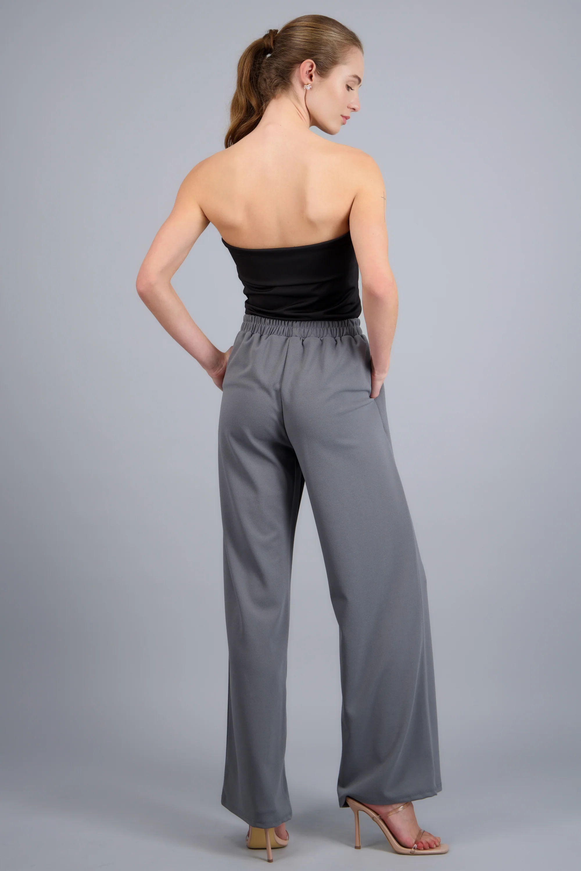 Pantalon fluido detalle resorte - Image 4