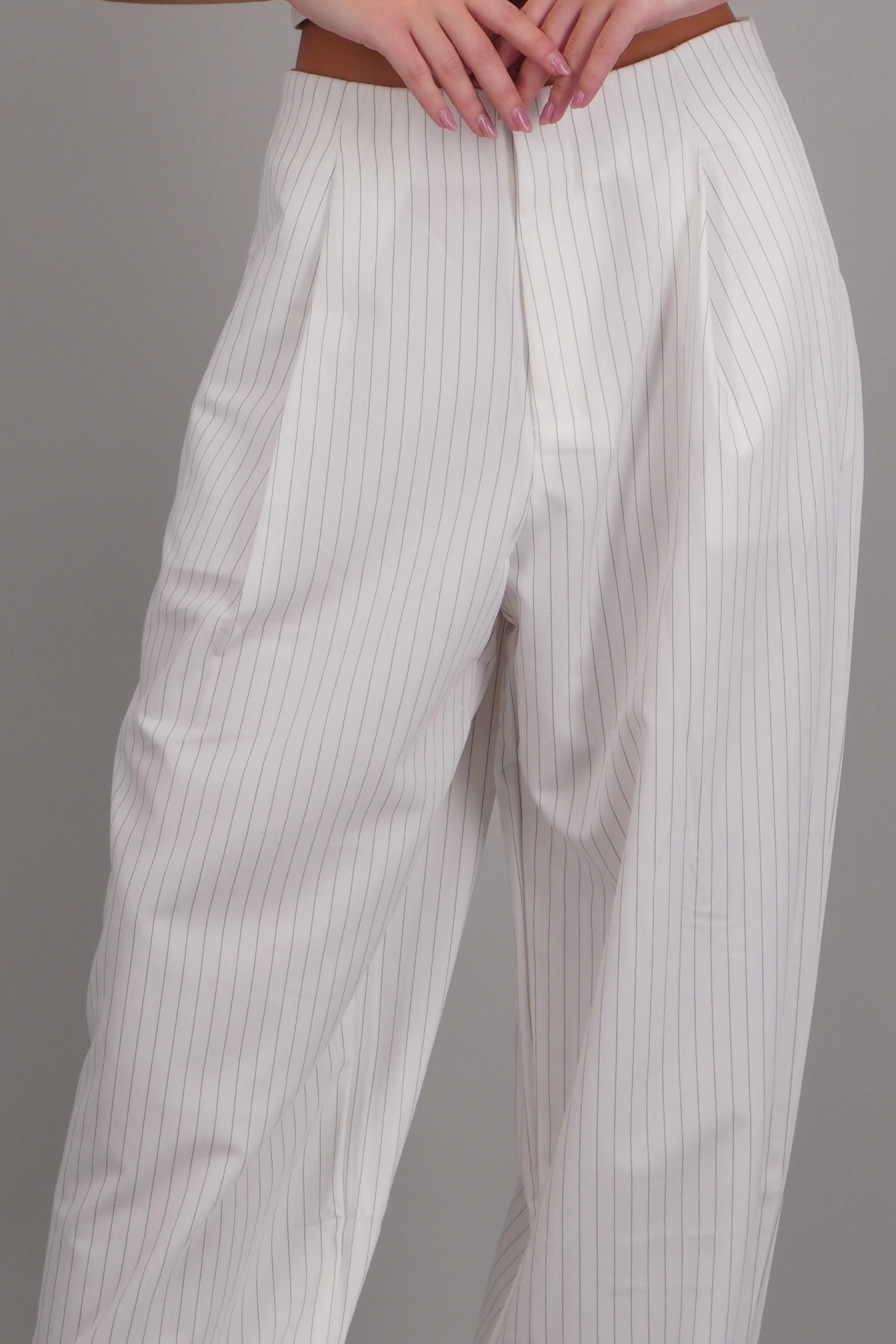 Pantalon globo de vestir rayas - Image 5