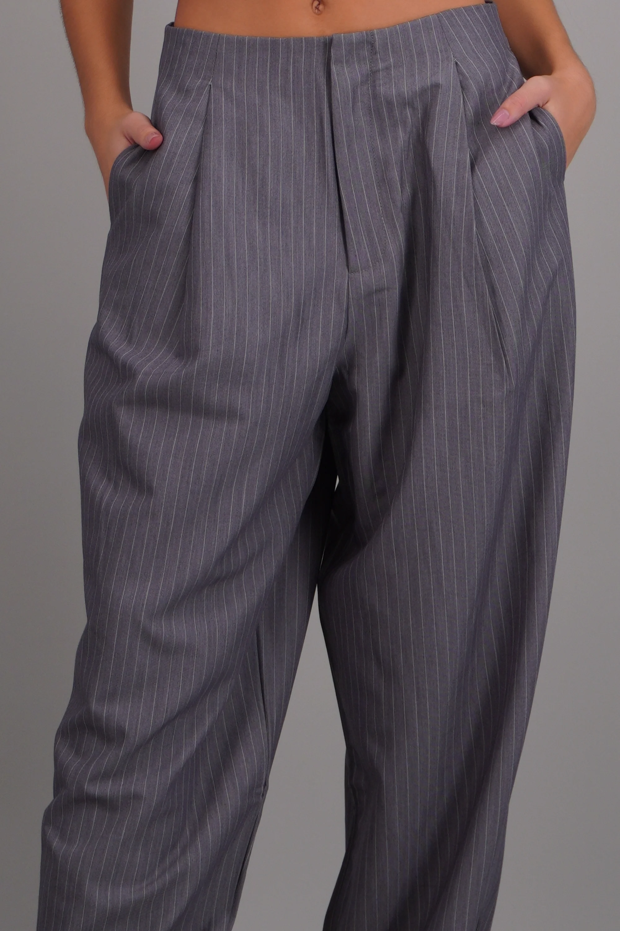 Pantalon globo de vestir rayas - Image 5