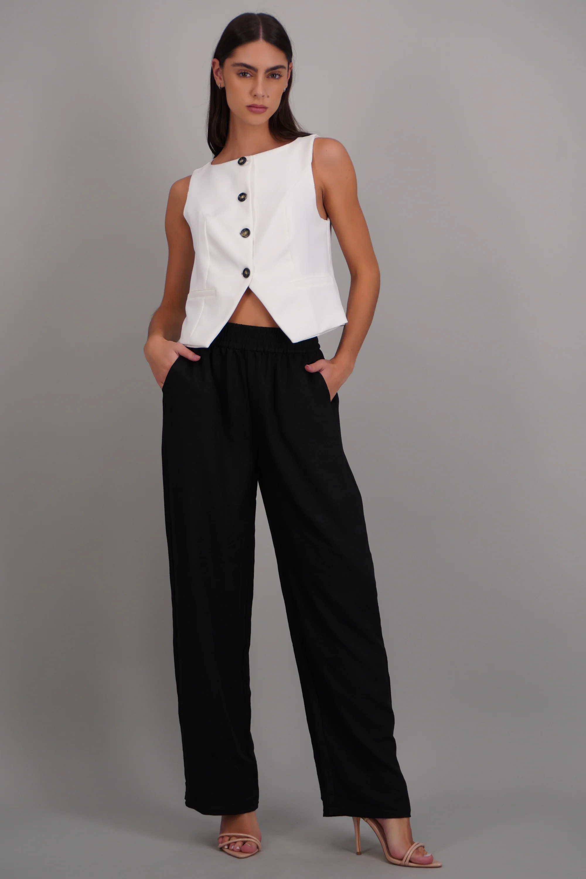 Pantalon ligero pretina elástica - Image 3