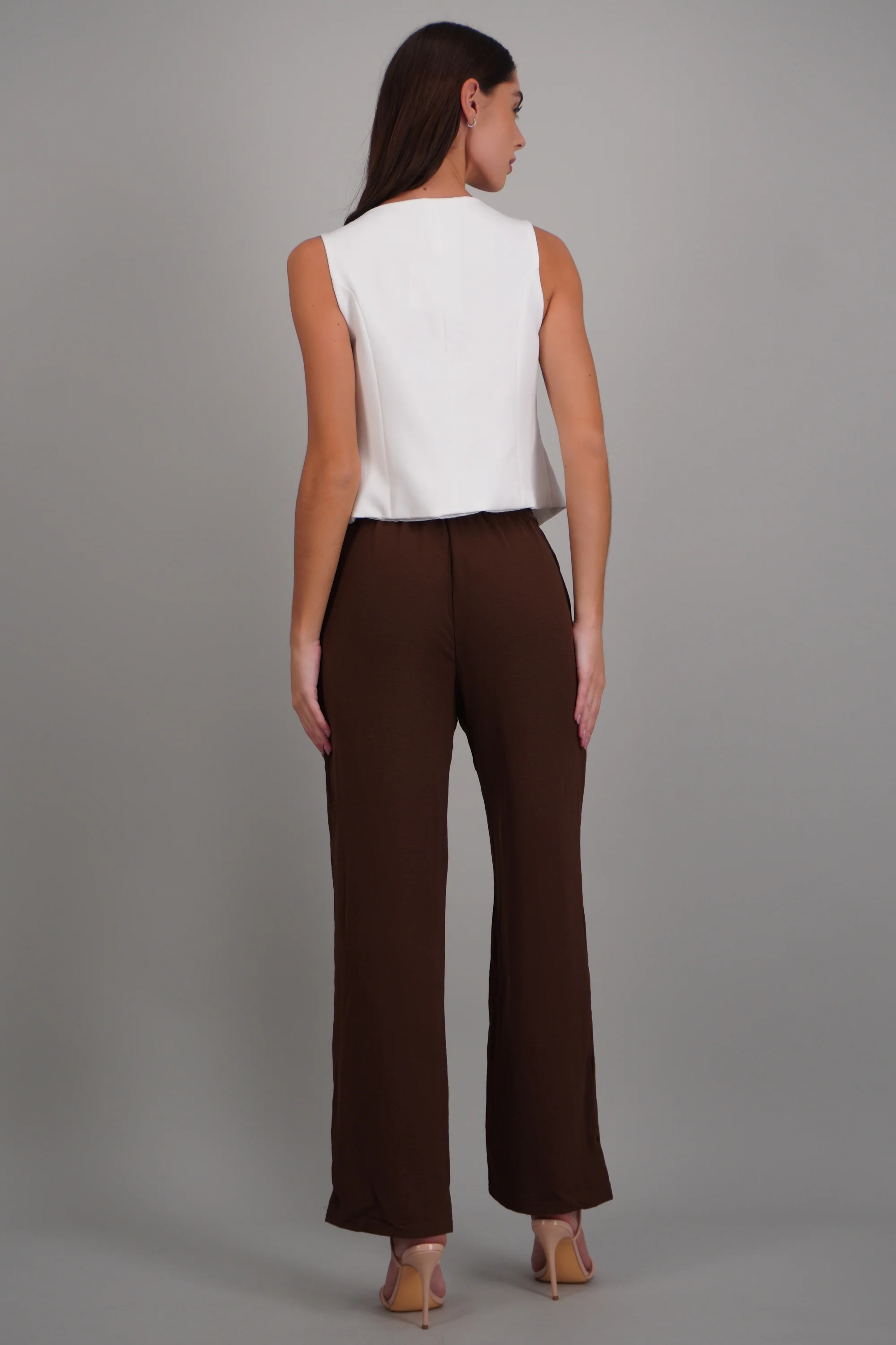 Pantalon ligero recto detalle pretina - Image 4