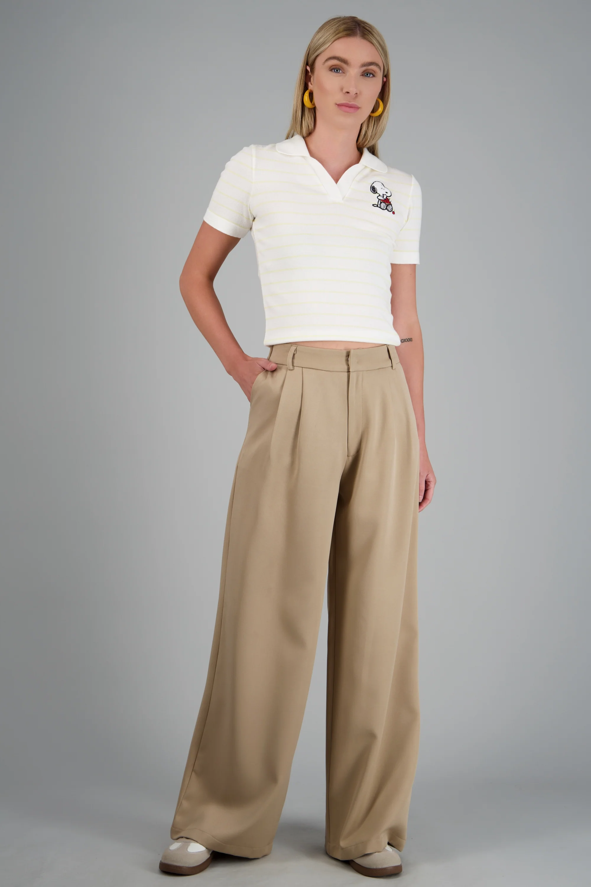 Pantalon liso detalle pinzas - Image 3