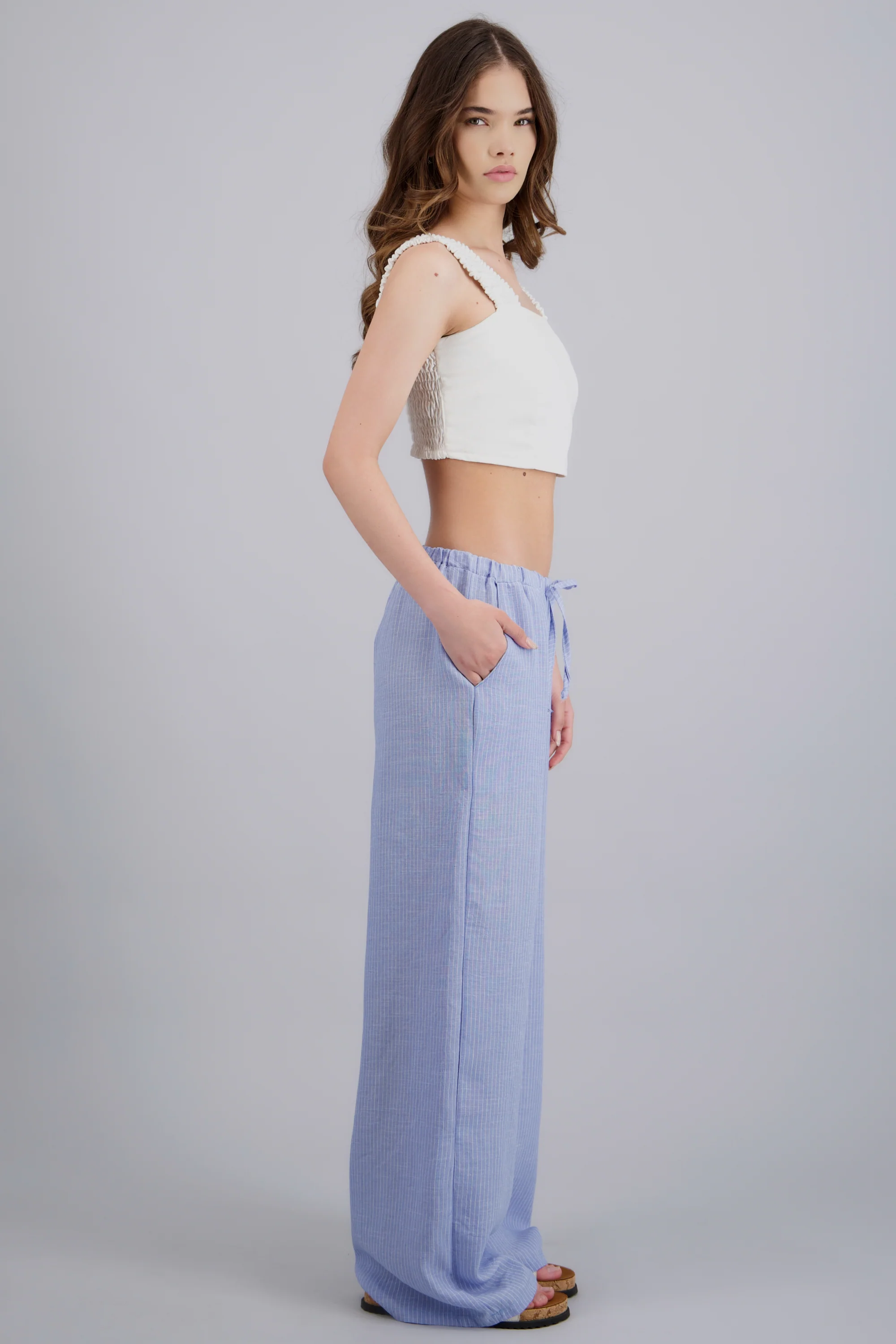 Pantalon liso detalle pretina - Image 2