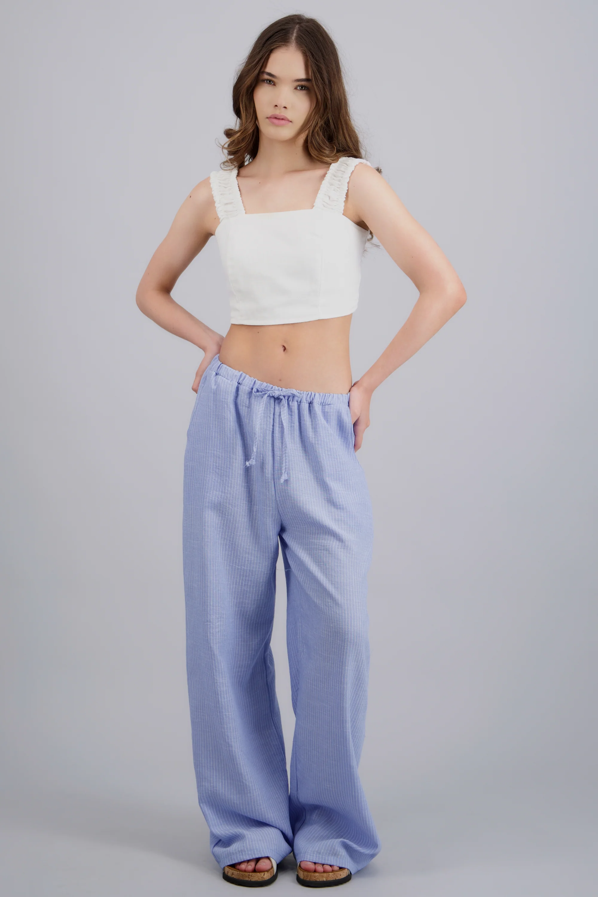 Pantalon liso detalle pretina - Image 3