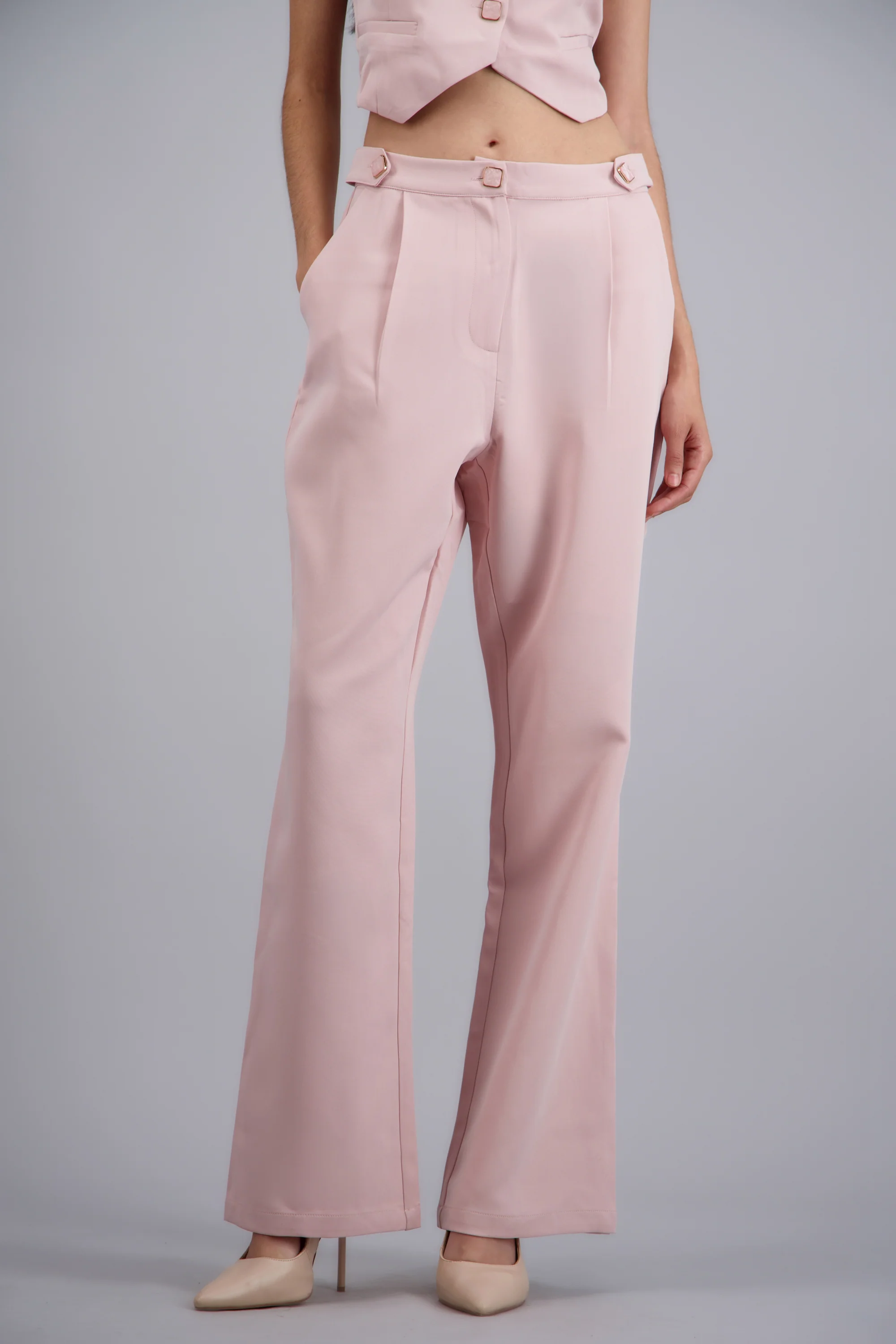 Pantalon liso detalle pretina - Image 2
