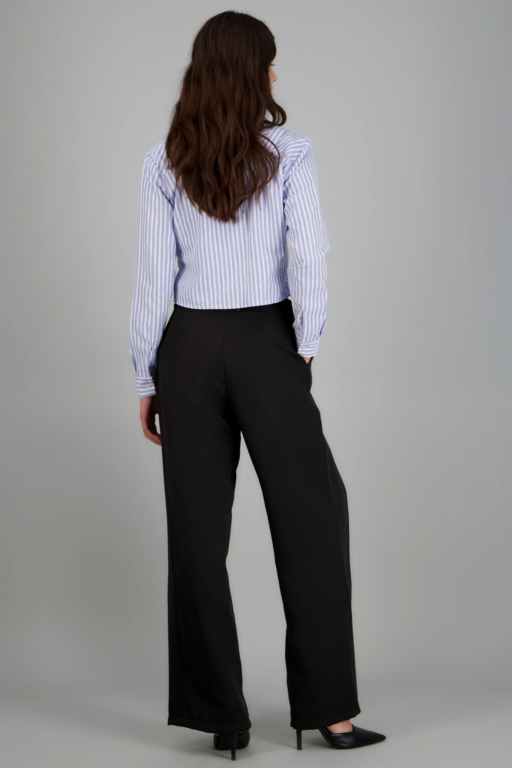 Pantalon pretina cruzada detalle pinzas - Image 2