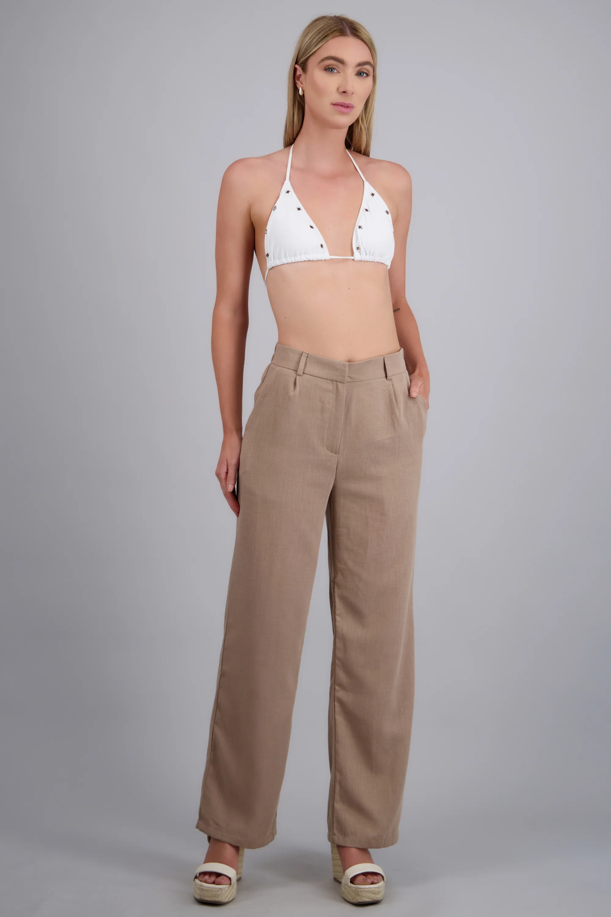 Pantalon pretina ligero