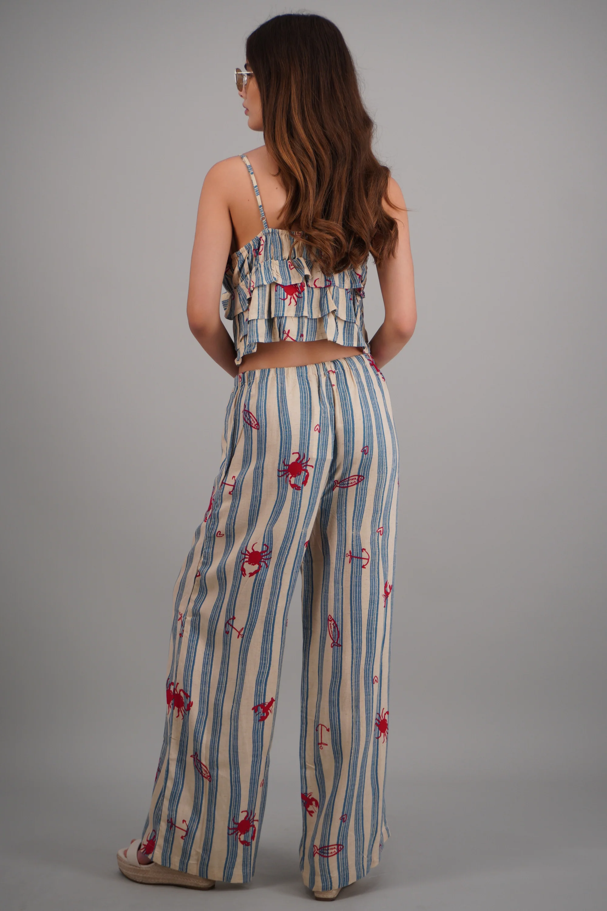 Pantalon rayas estampado - Image 4