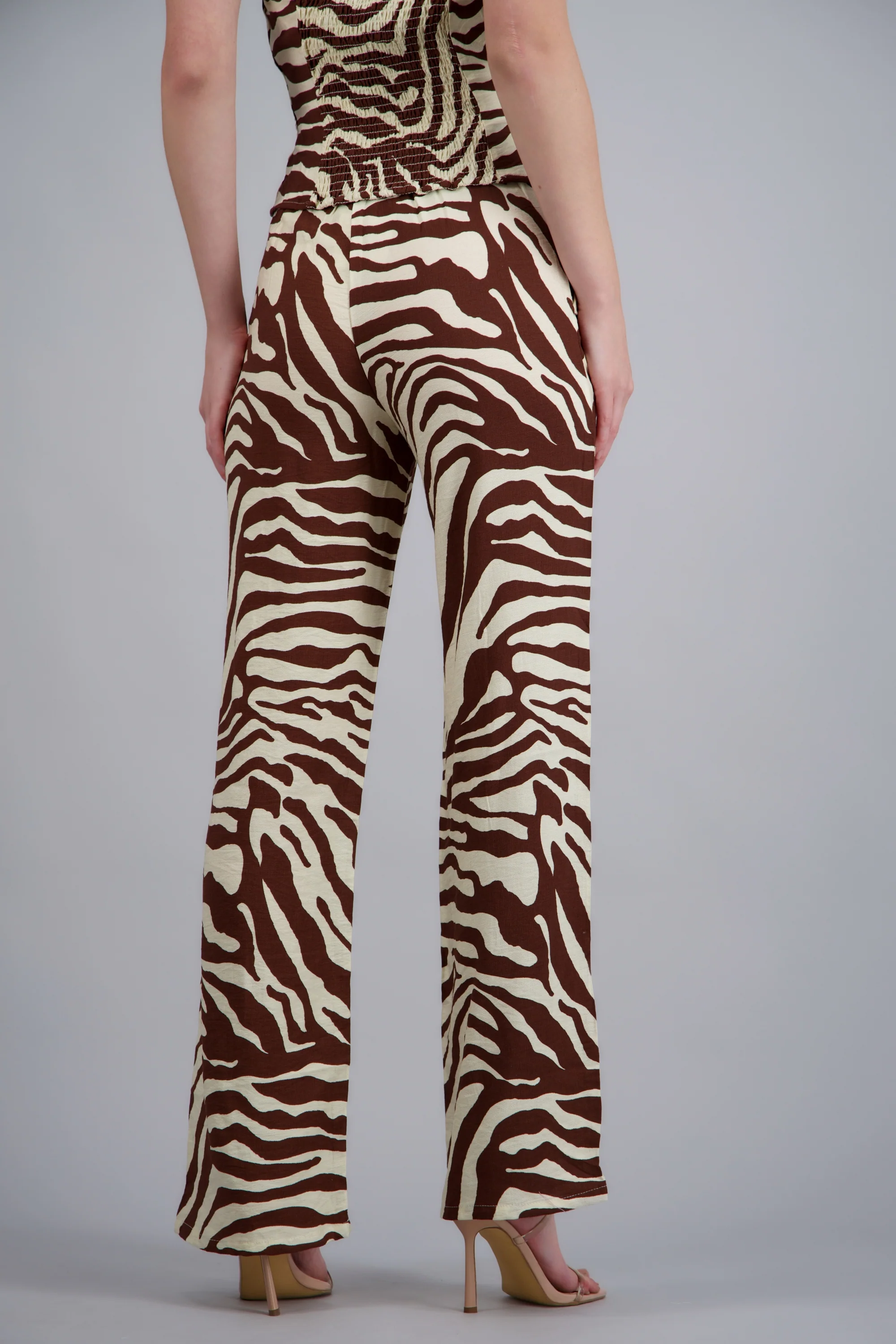 pantalon recto animal print - Image 4
