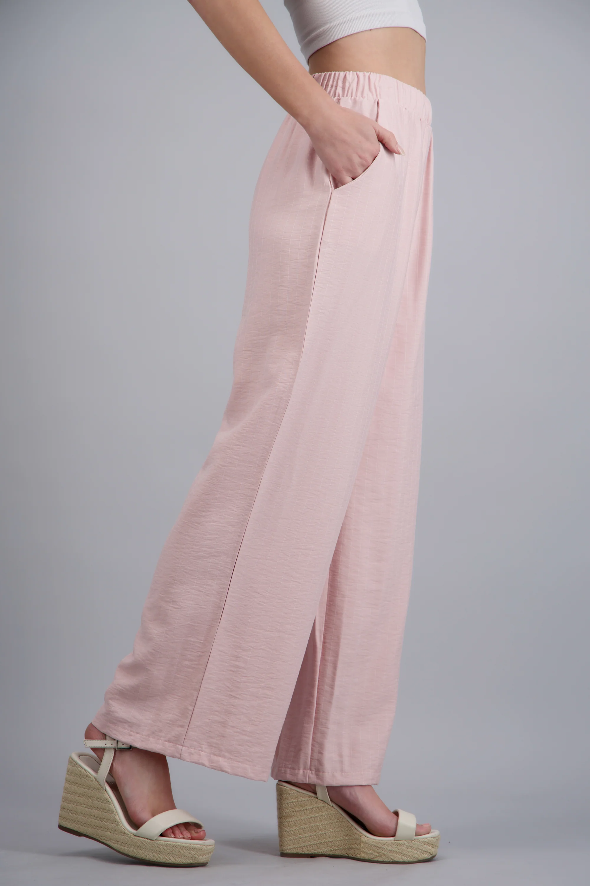 Pantalon recto con resorte - Image 3