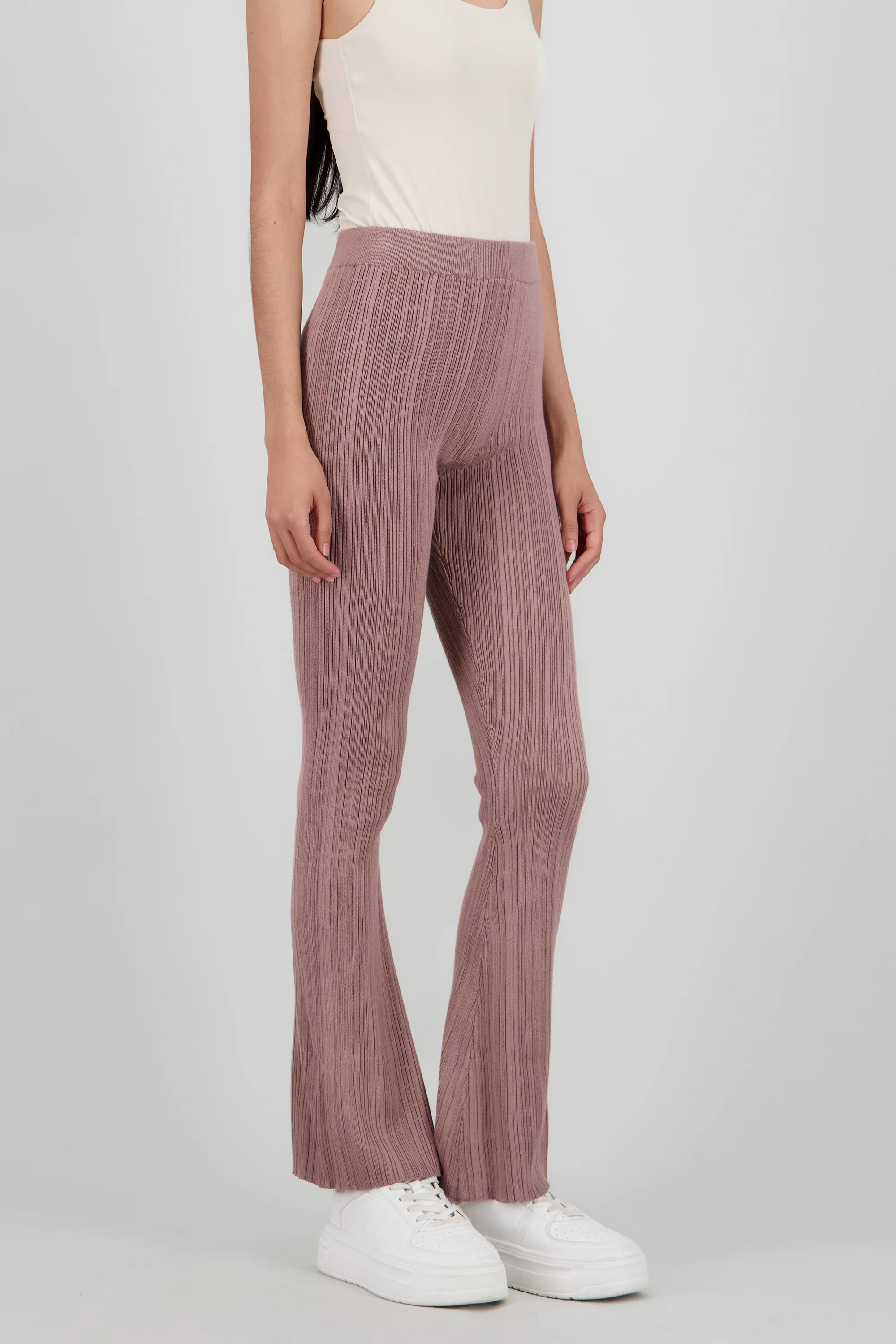Pantalon rib flare - Image 3