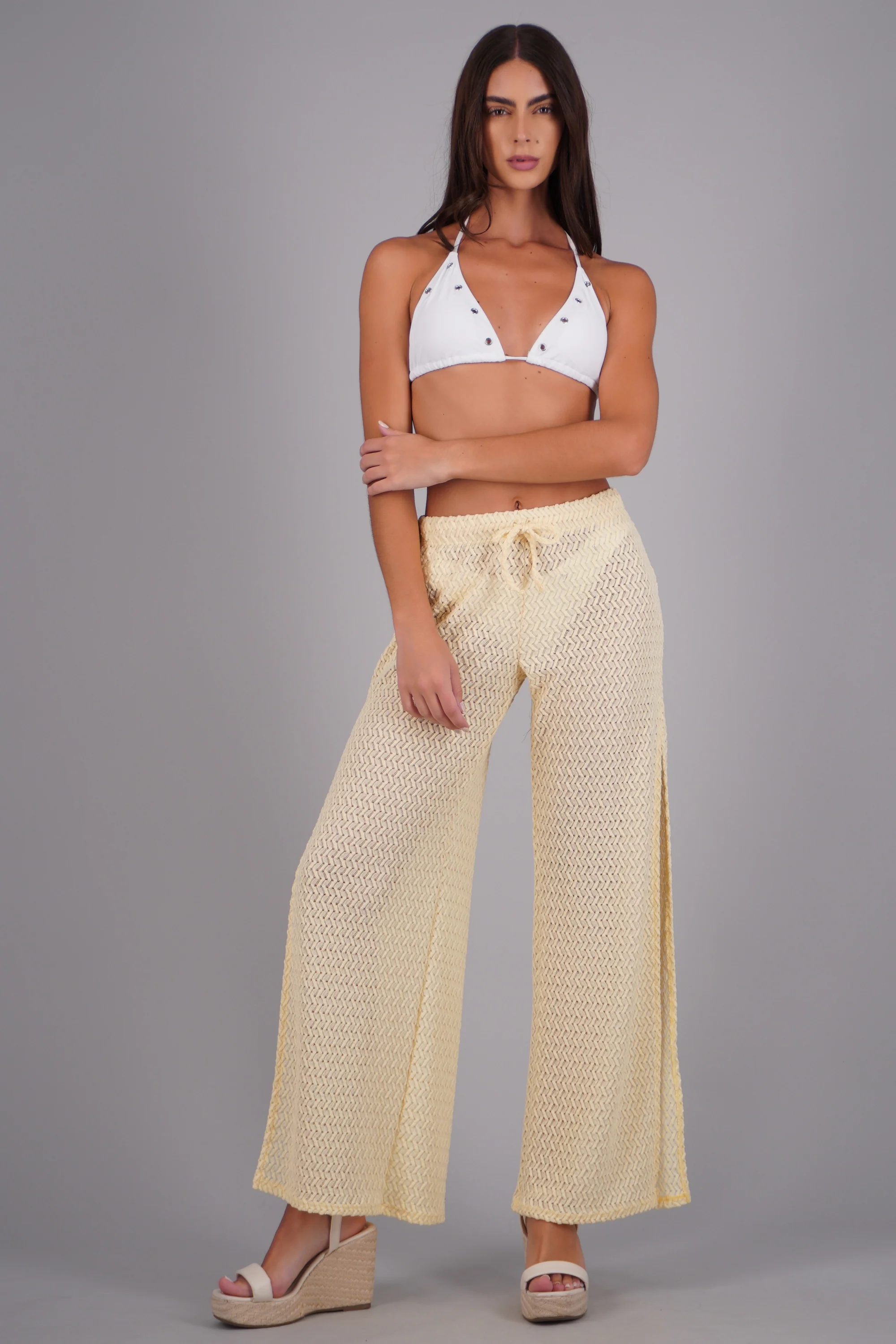 Pantalon salida textura abertura - Image 3