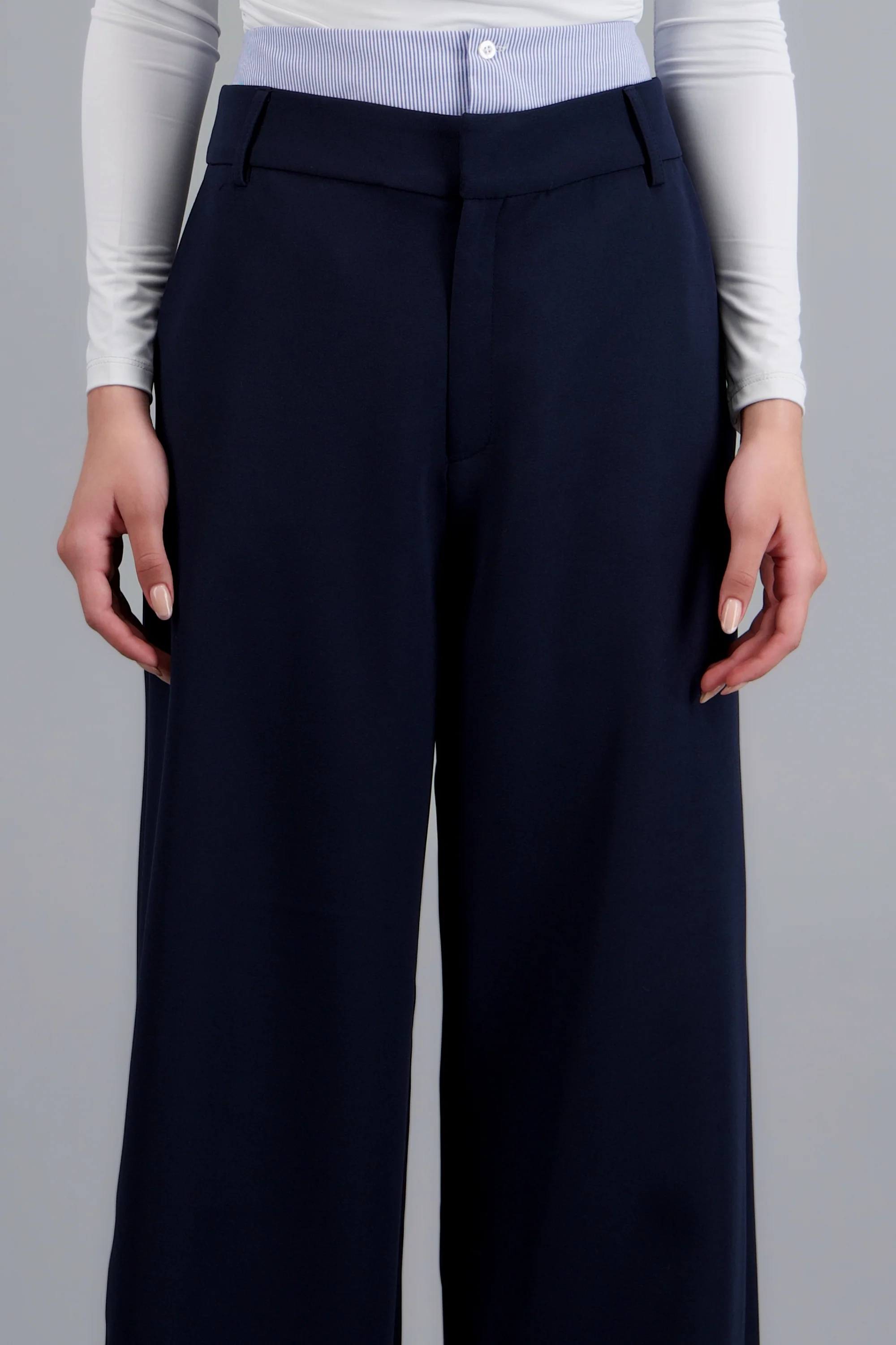 Pantalon sastre con pretina doble - Image 5
