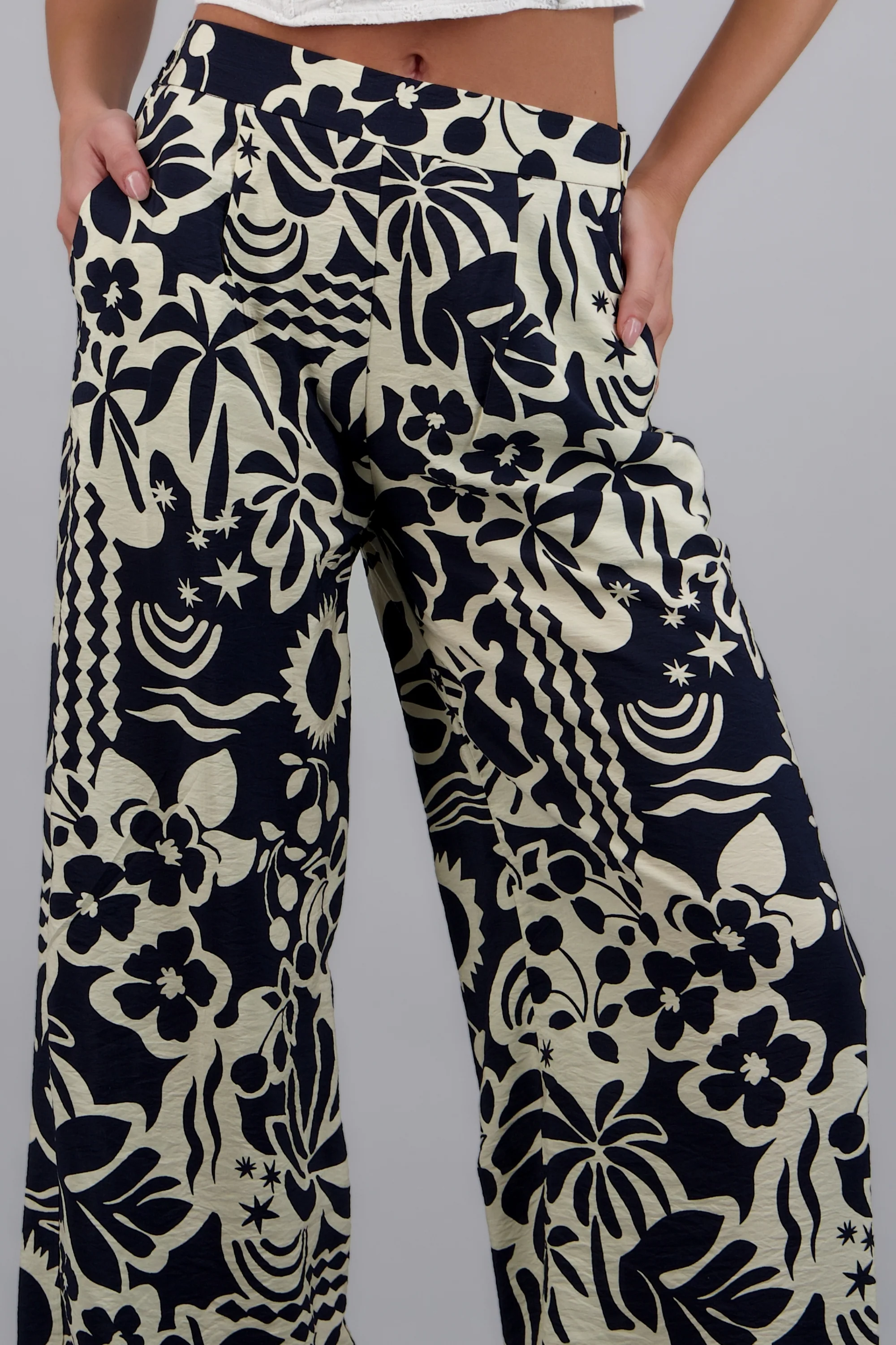 Pantalon suelto estampado - Image 5