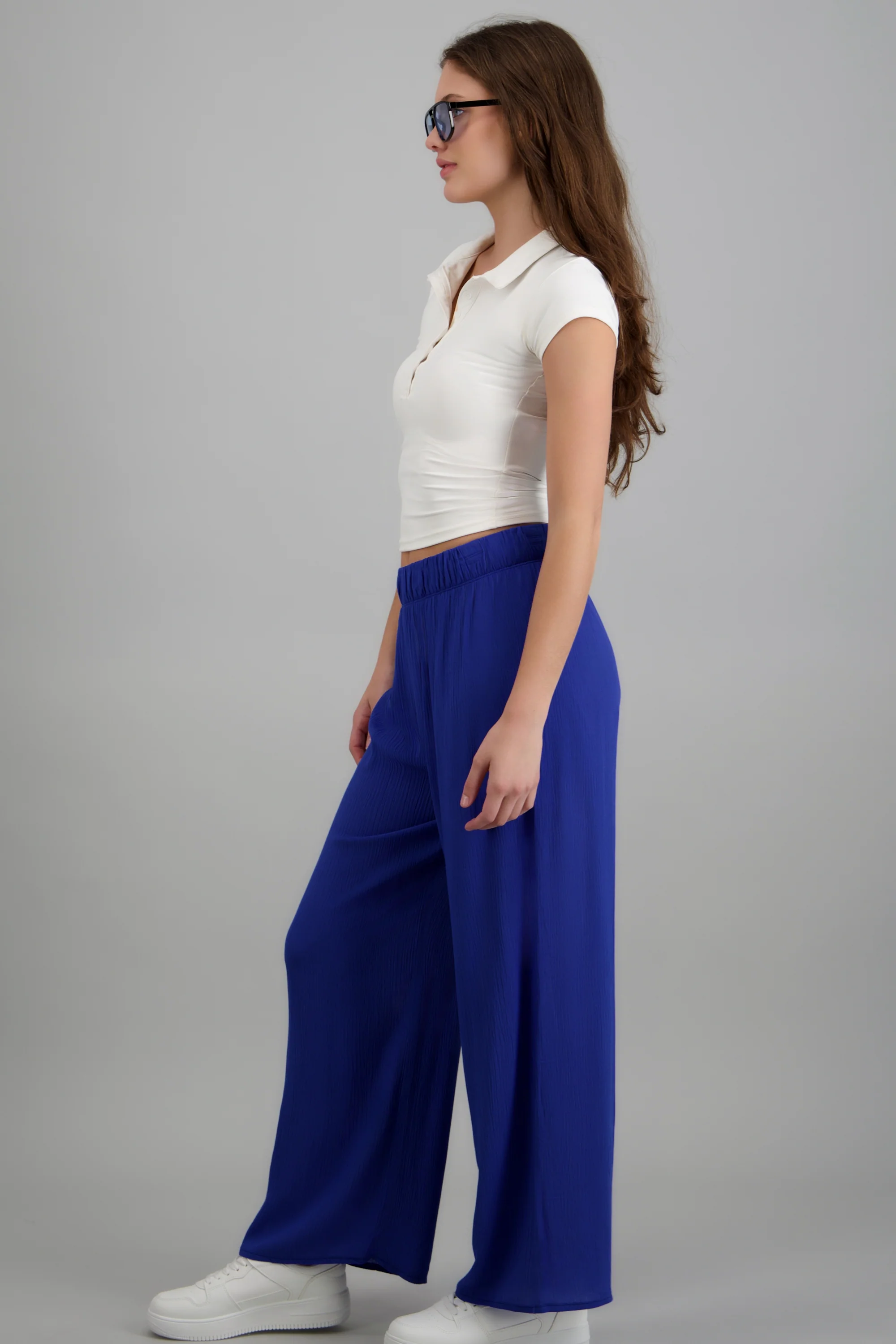 Pantalón wide leg cintura elástica - Image 3