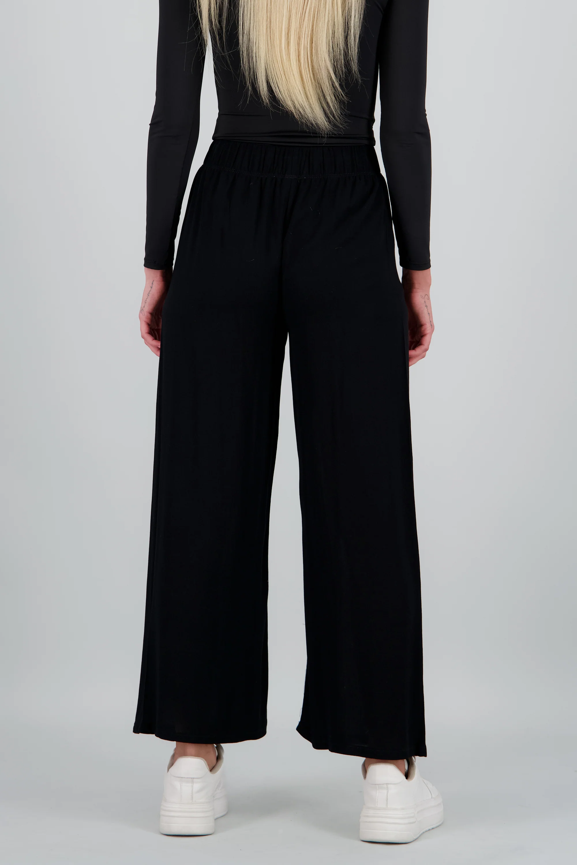 Pantalón Wide Leg Cintura Elástico - Image 4