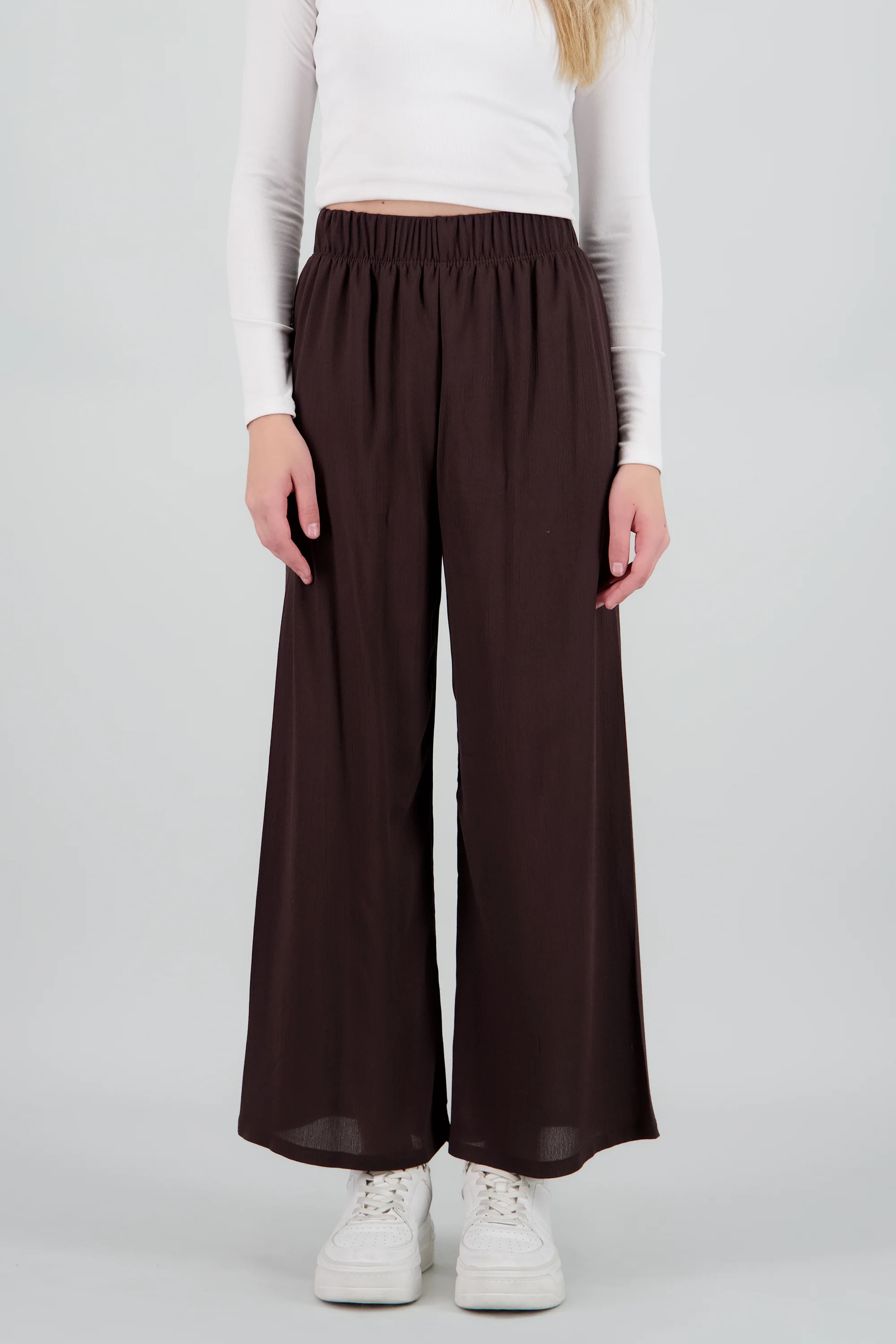 Pantalón Wide Leg Cintura Elástico - Image 2