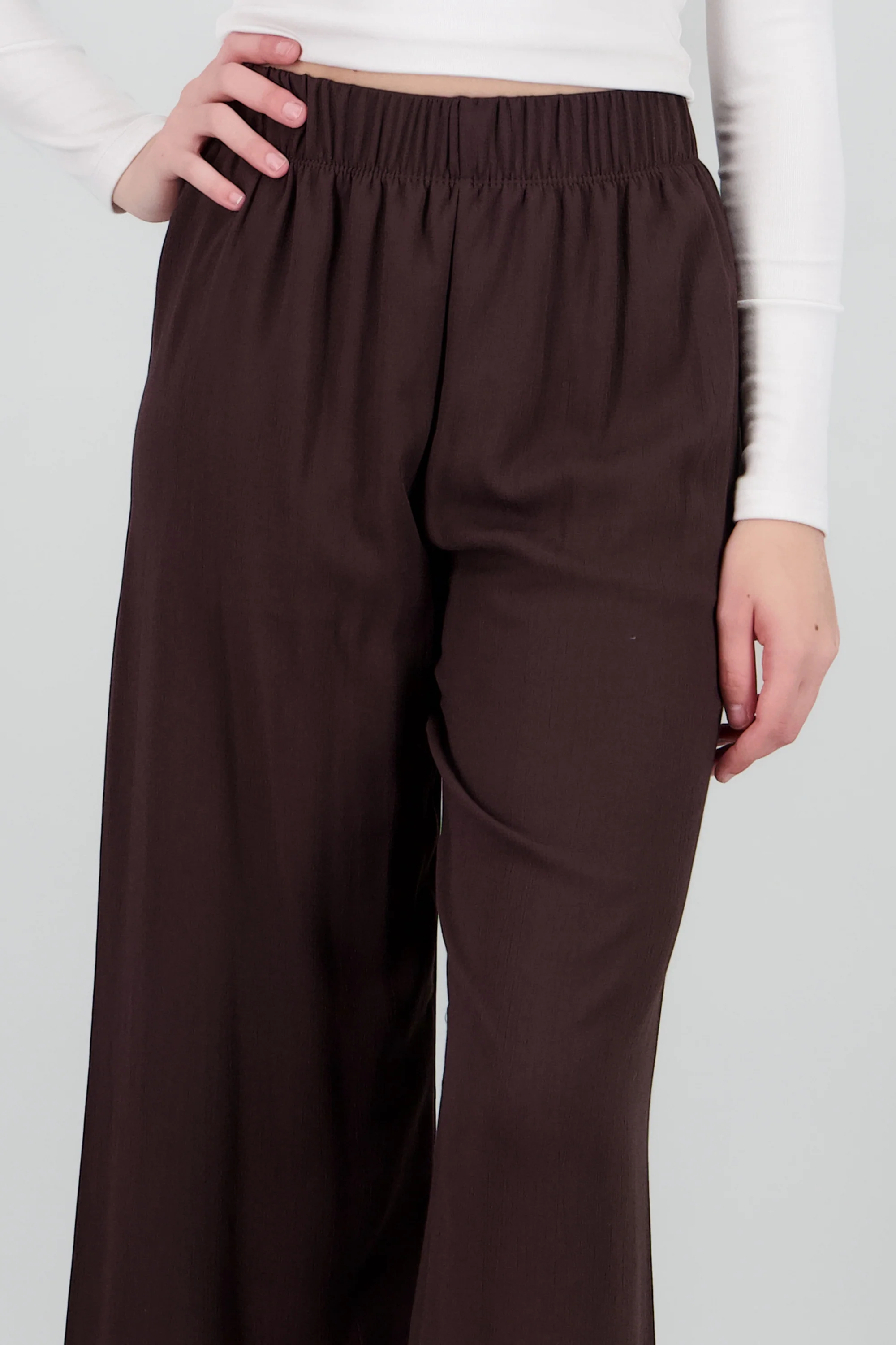 Pantalón Wide Leg Cintura Elástico - Image 5