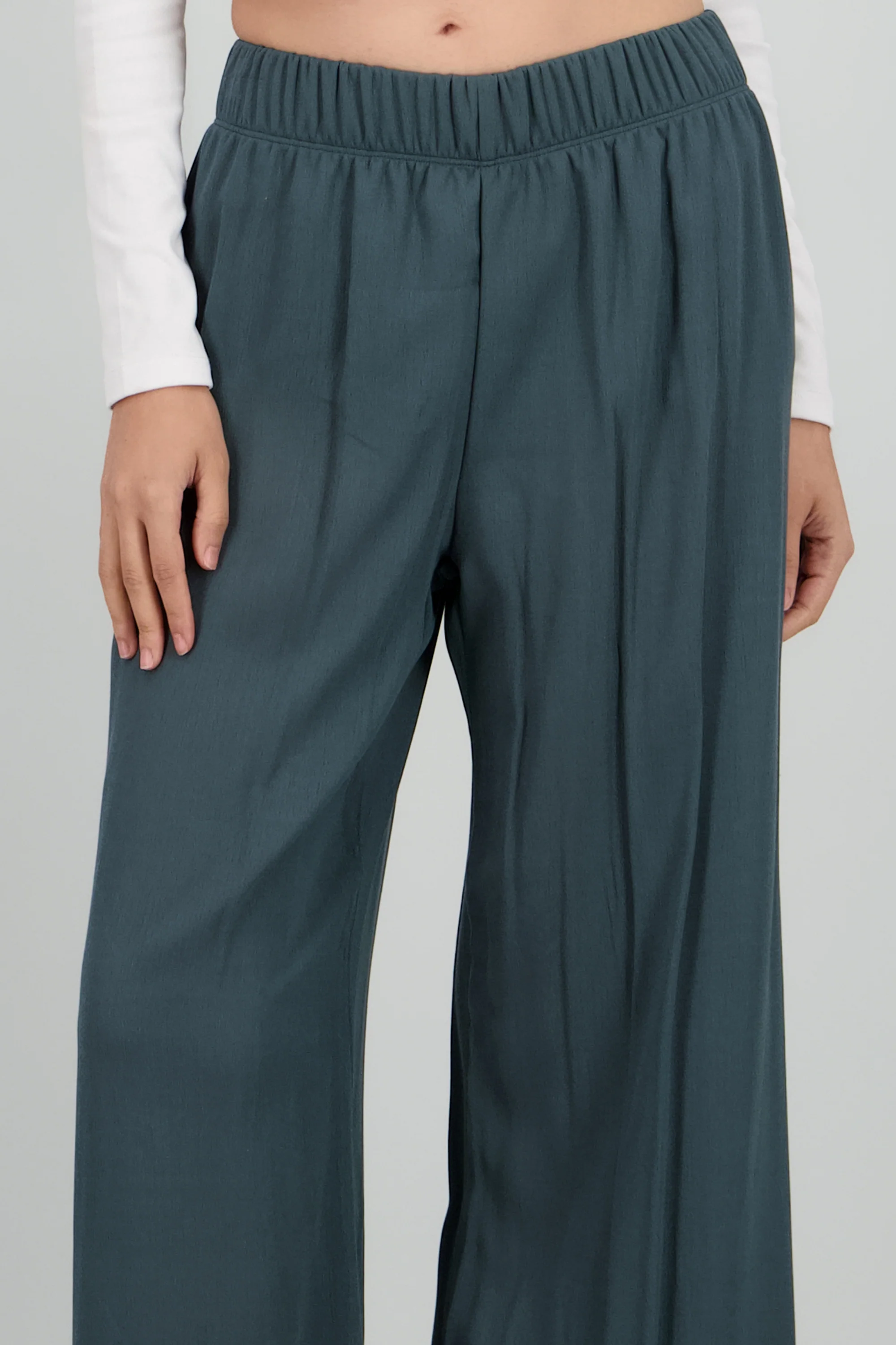 Pantalón Wide Leg Cintura Elástico - Image 5