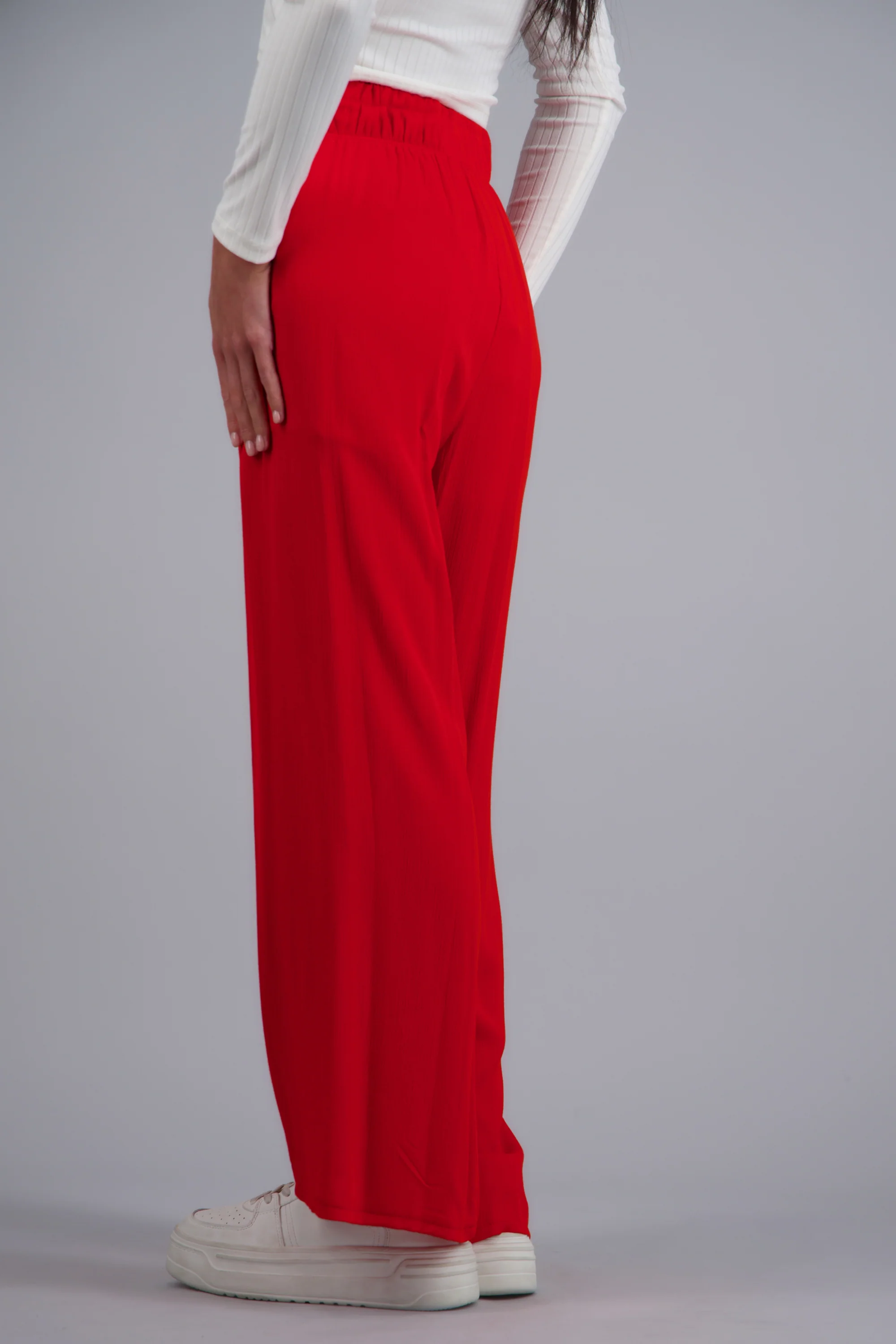 Pantalón wide leg cintura elástica - Image 4