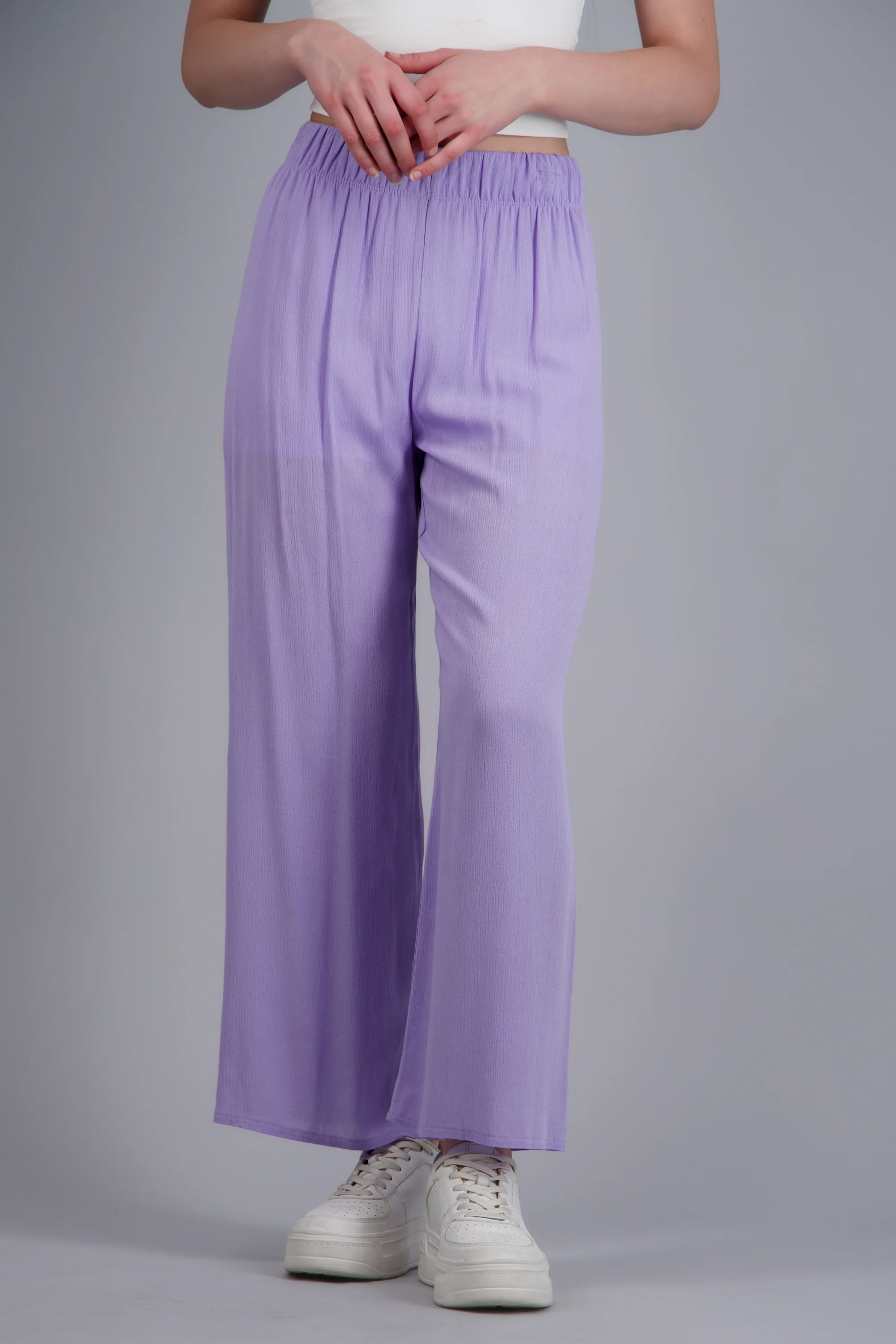Pantalón wide leg cintura elástica - Image 3
