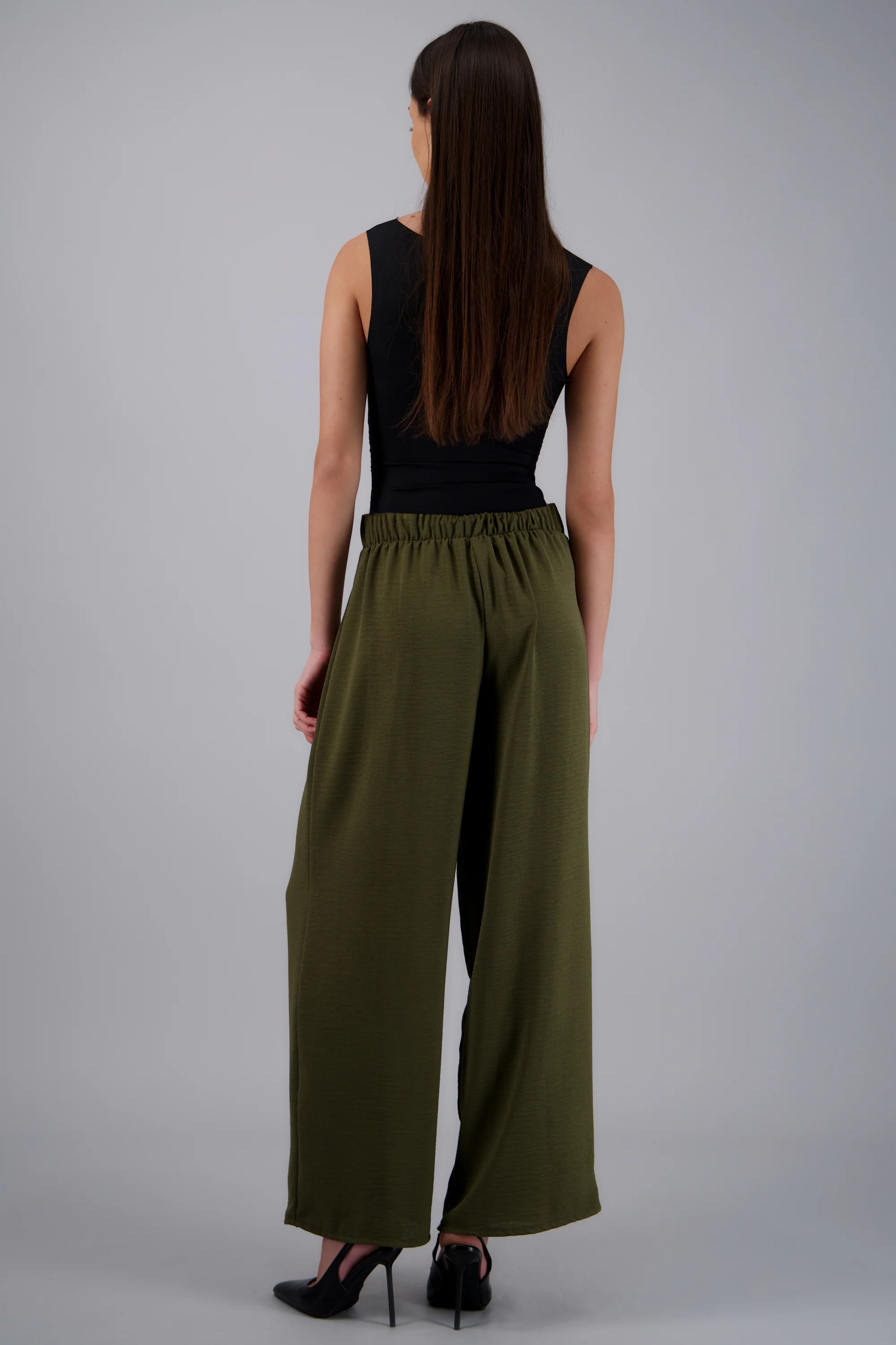 Pantalon wide leg detalle pinzas - Image 4