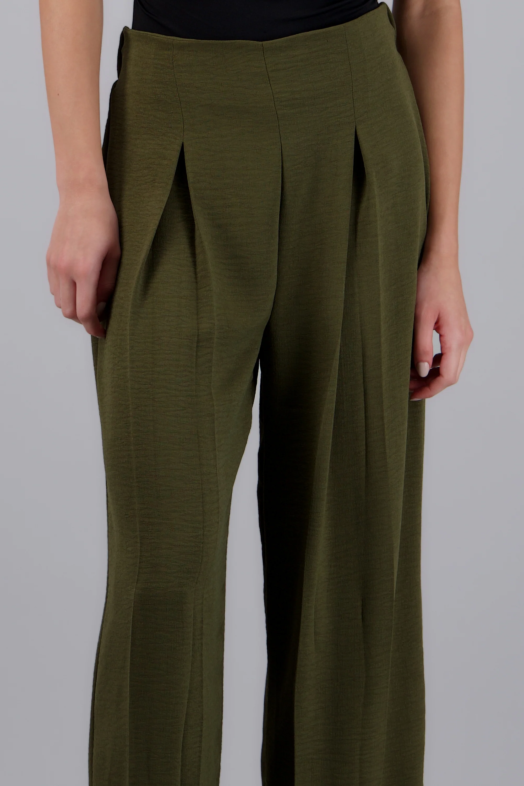 Pantalon wide leg detalle pinzas - Image 5