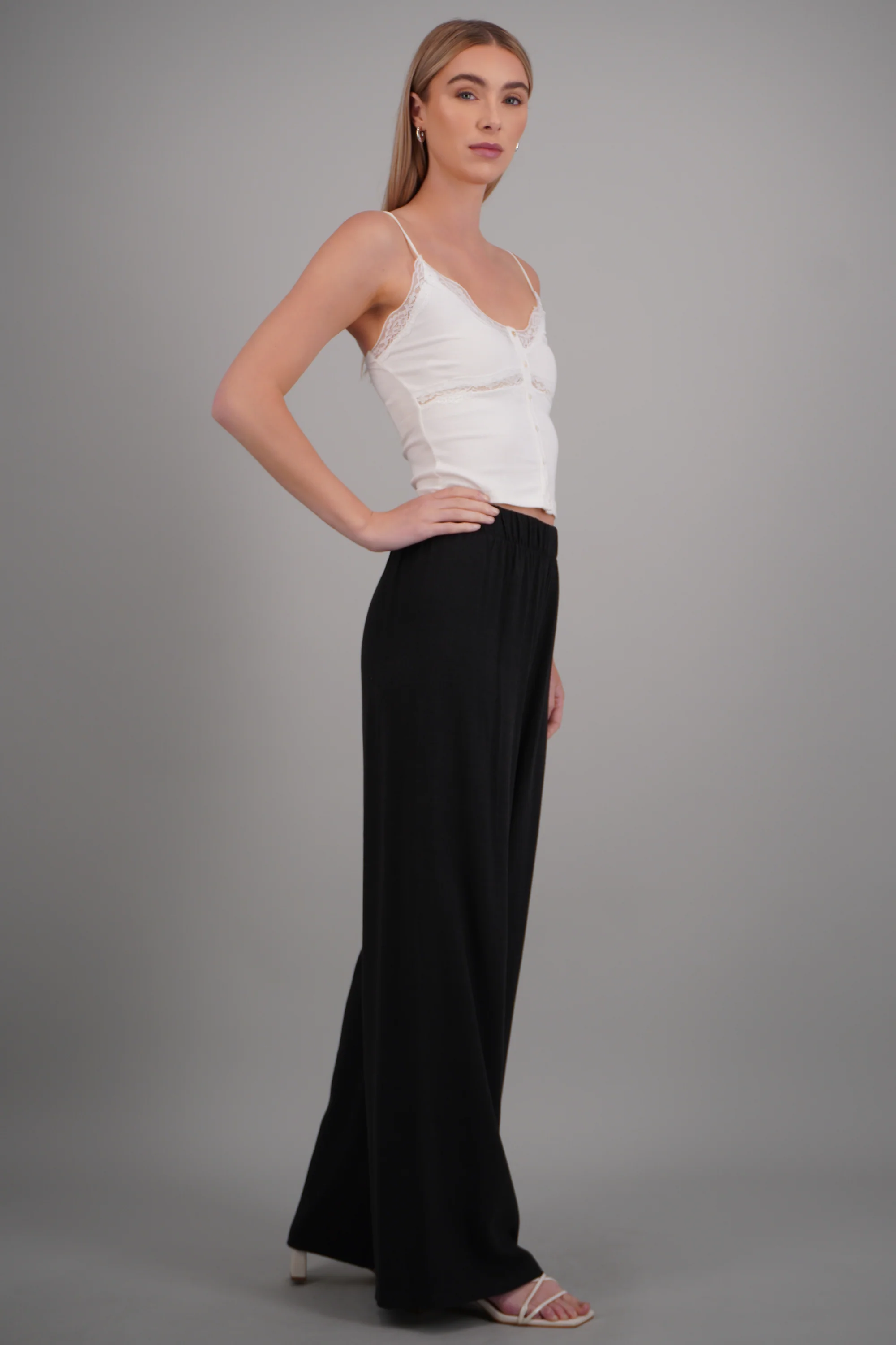 Pantalón wide leg resorte - Image 2