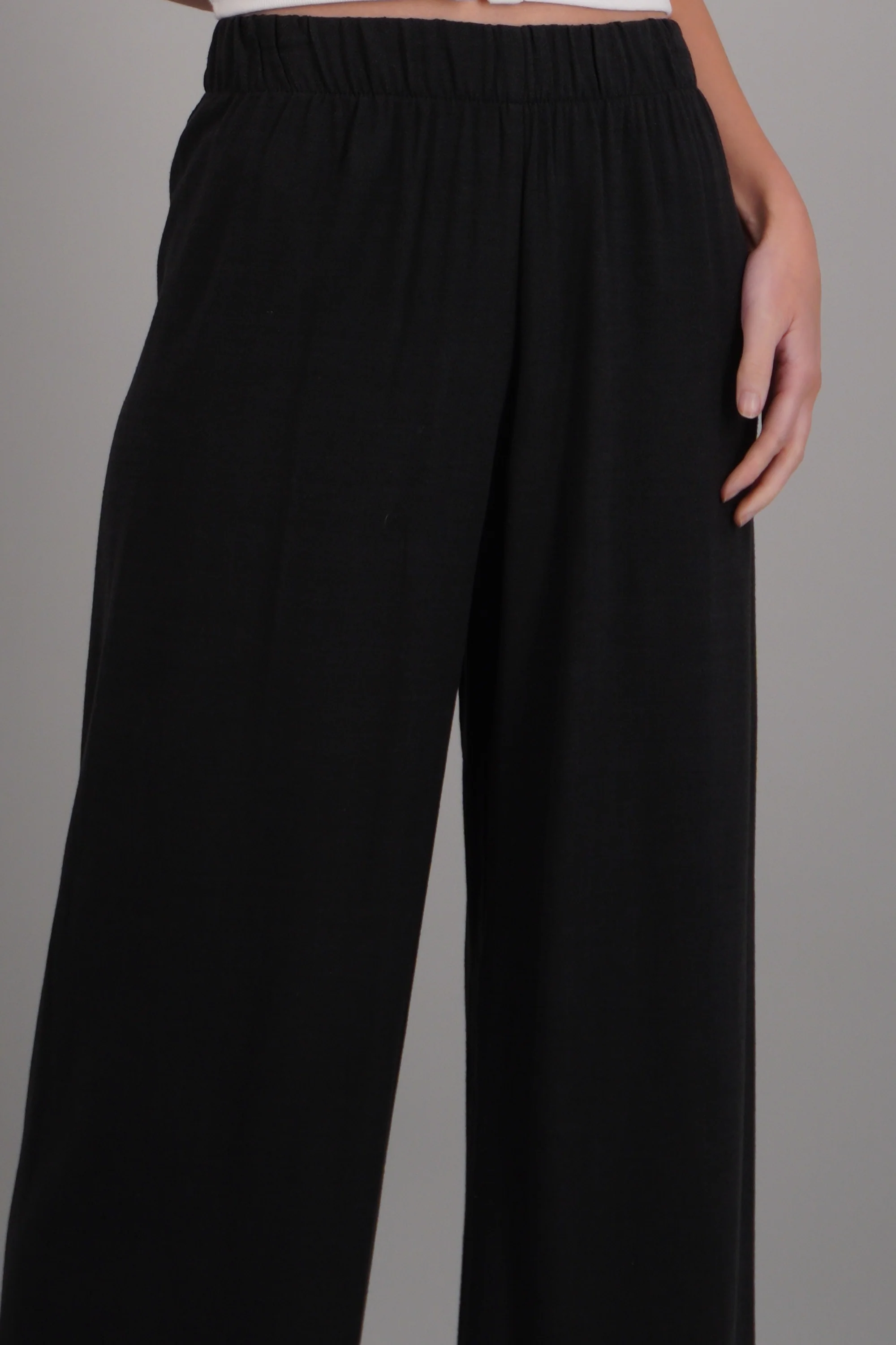 Pantalón wide leg resorte - Image 5