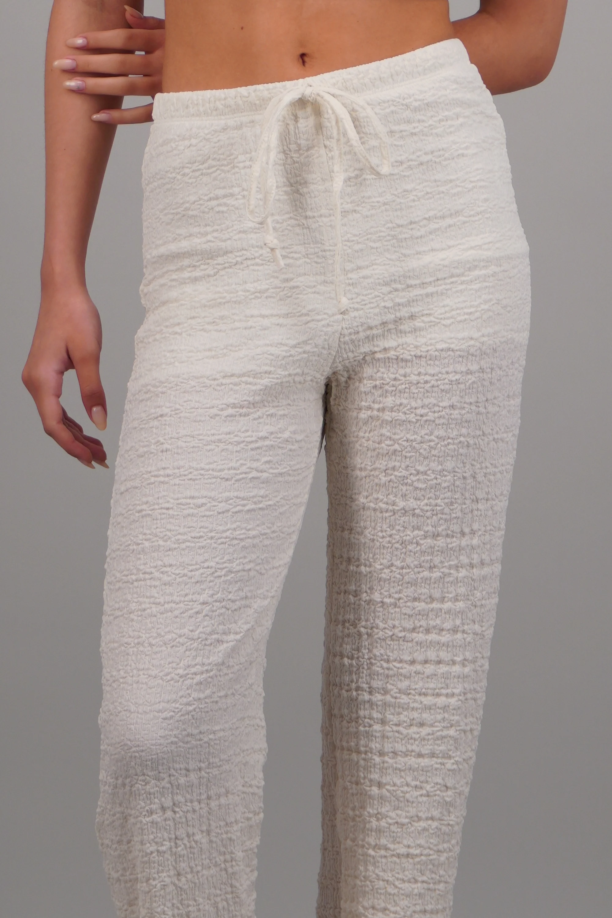 Pantalones con jaretas textura - Image 5