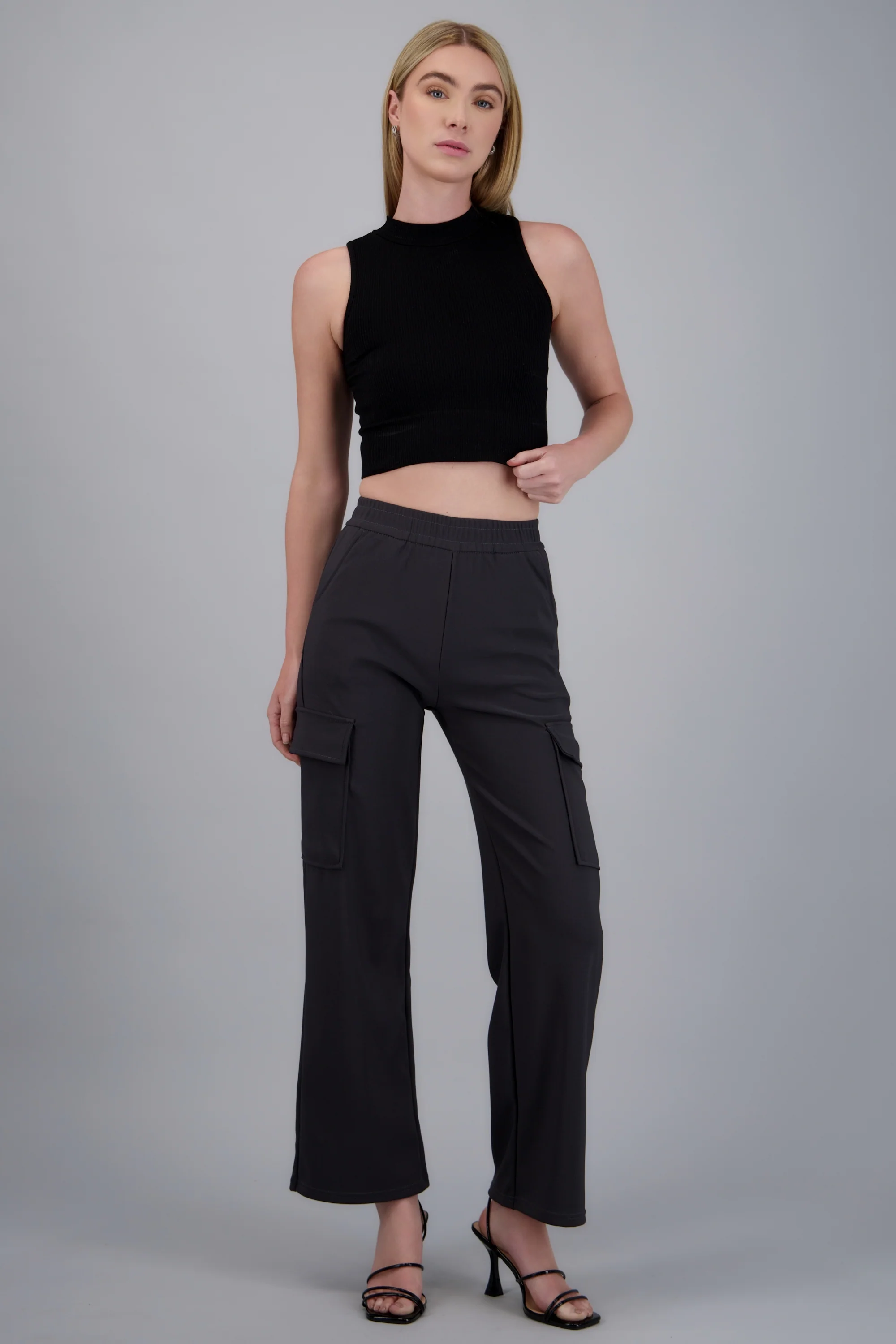 Pants cargo tacto suave