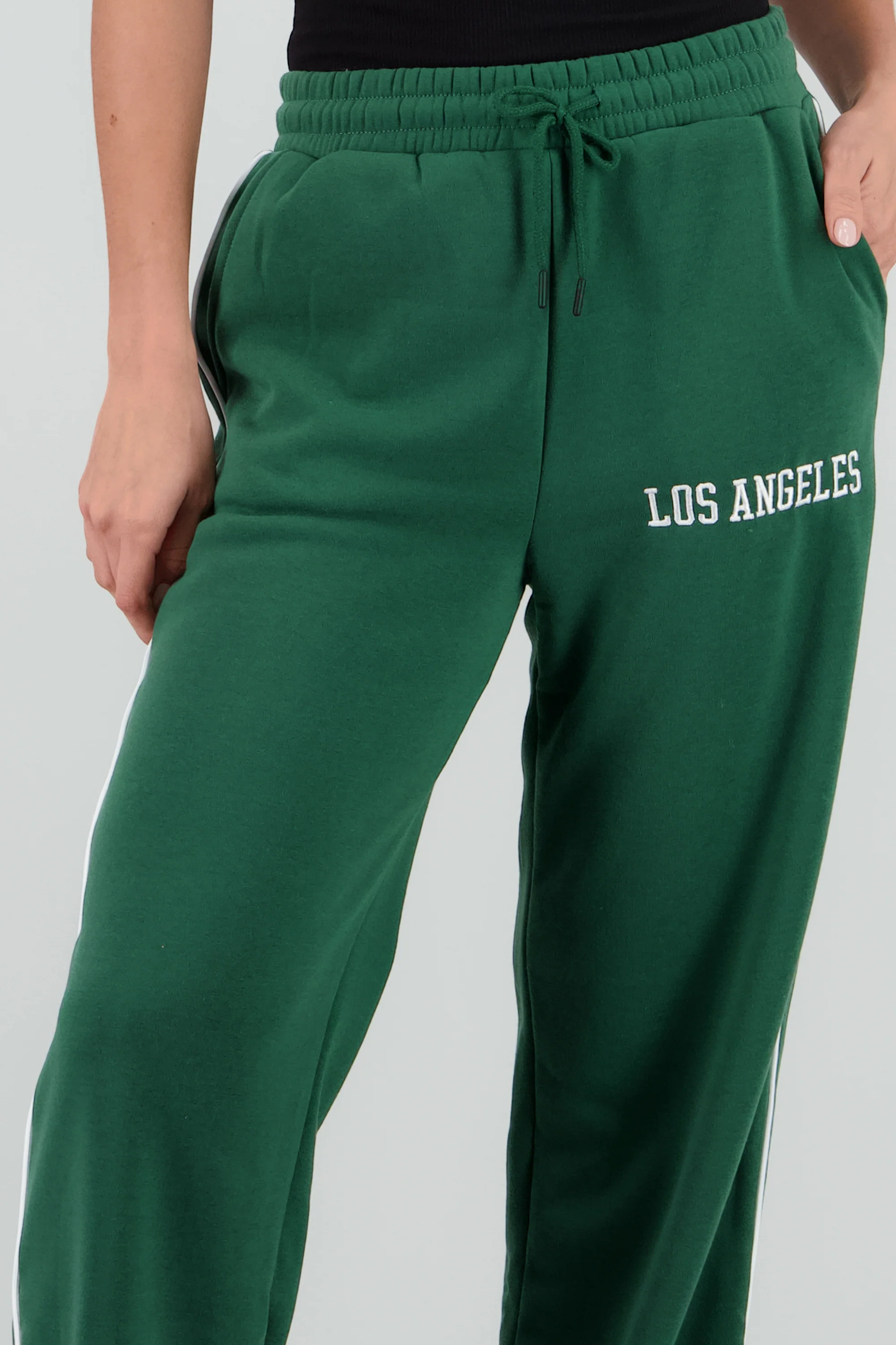 Pants lisos bordado LA - Image 5