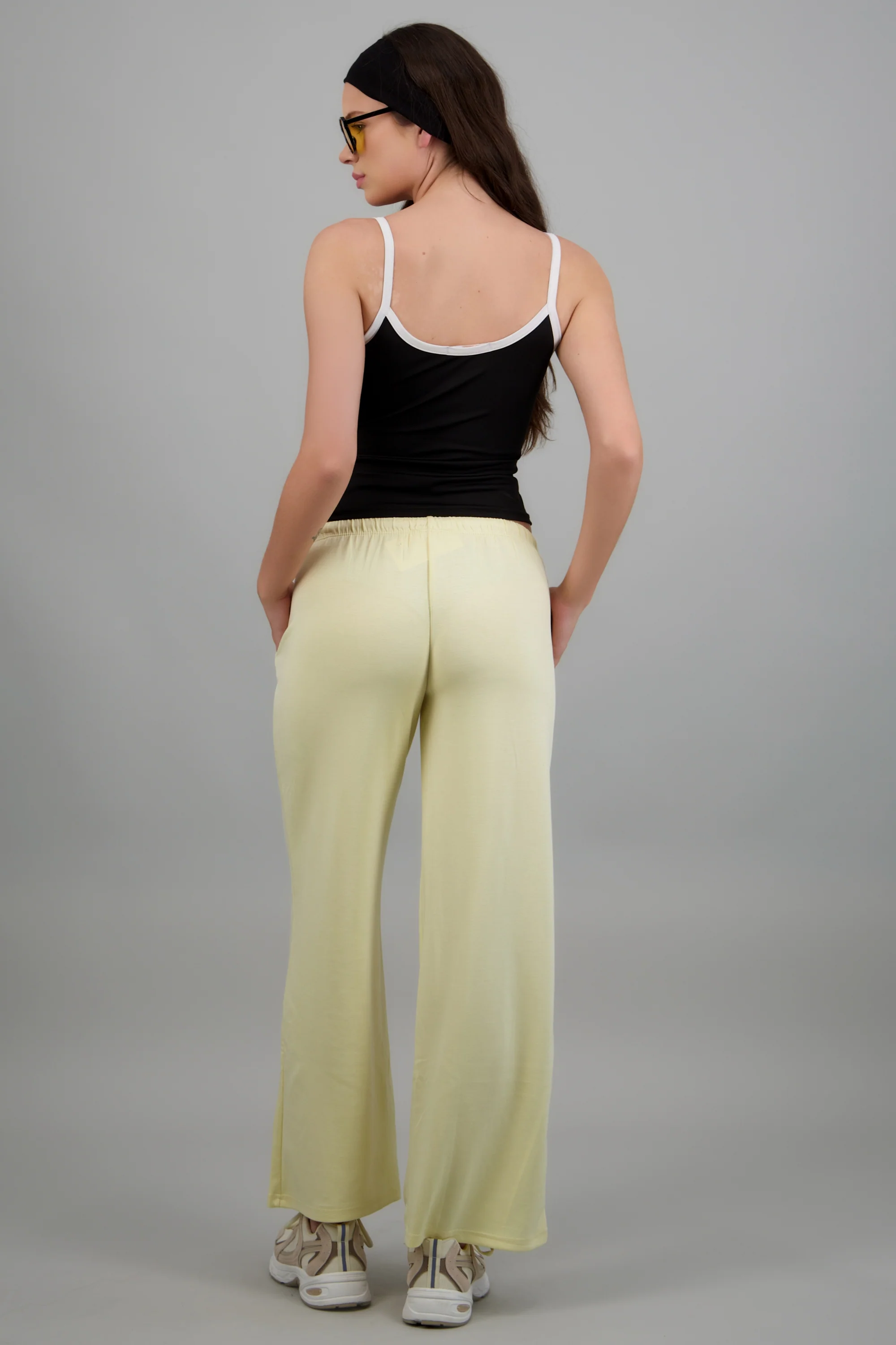 Pants modal wide leg lisos - Image 4
