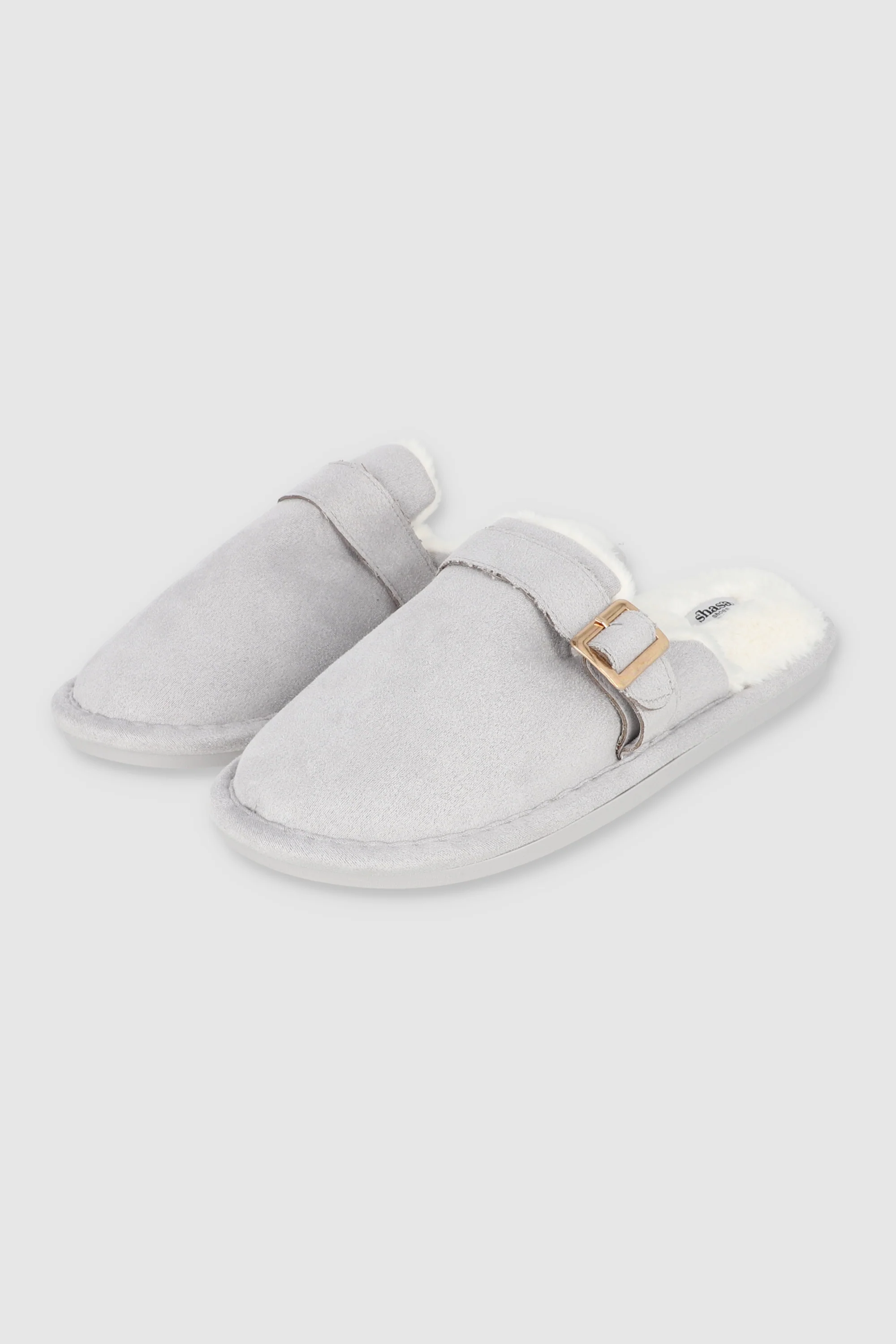 Pantufla zueco suede relleno - Image 3