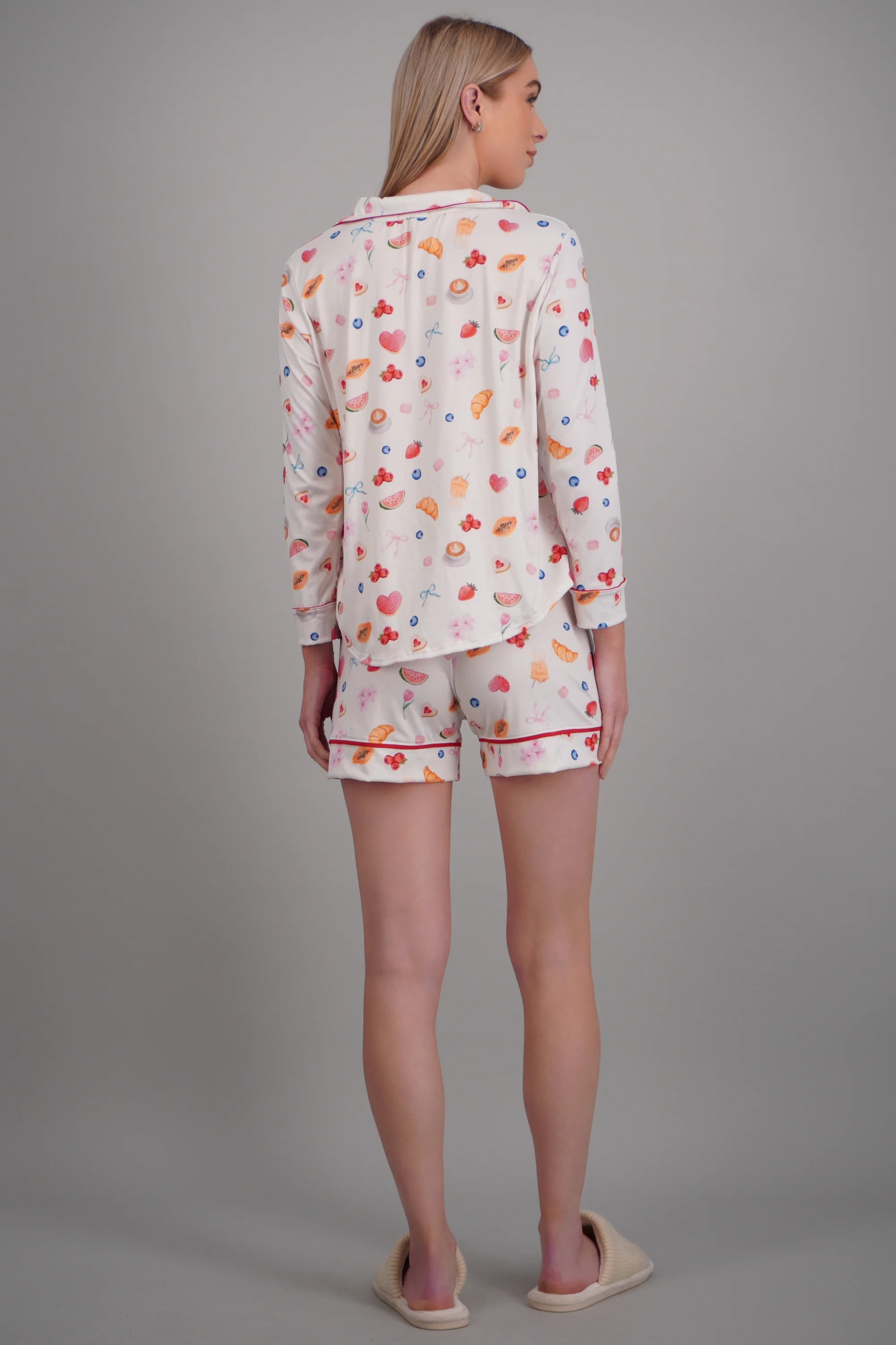 Pijama estampado brunch - Image 4