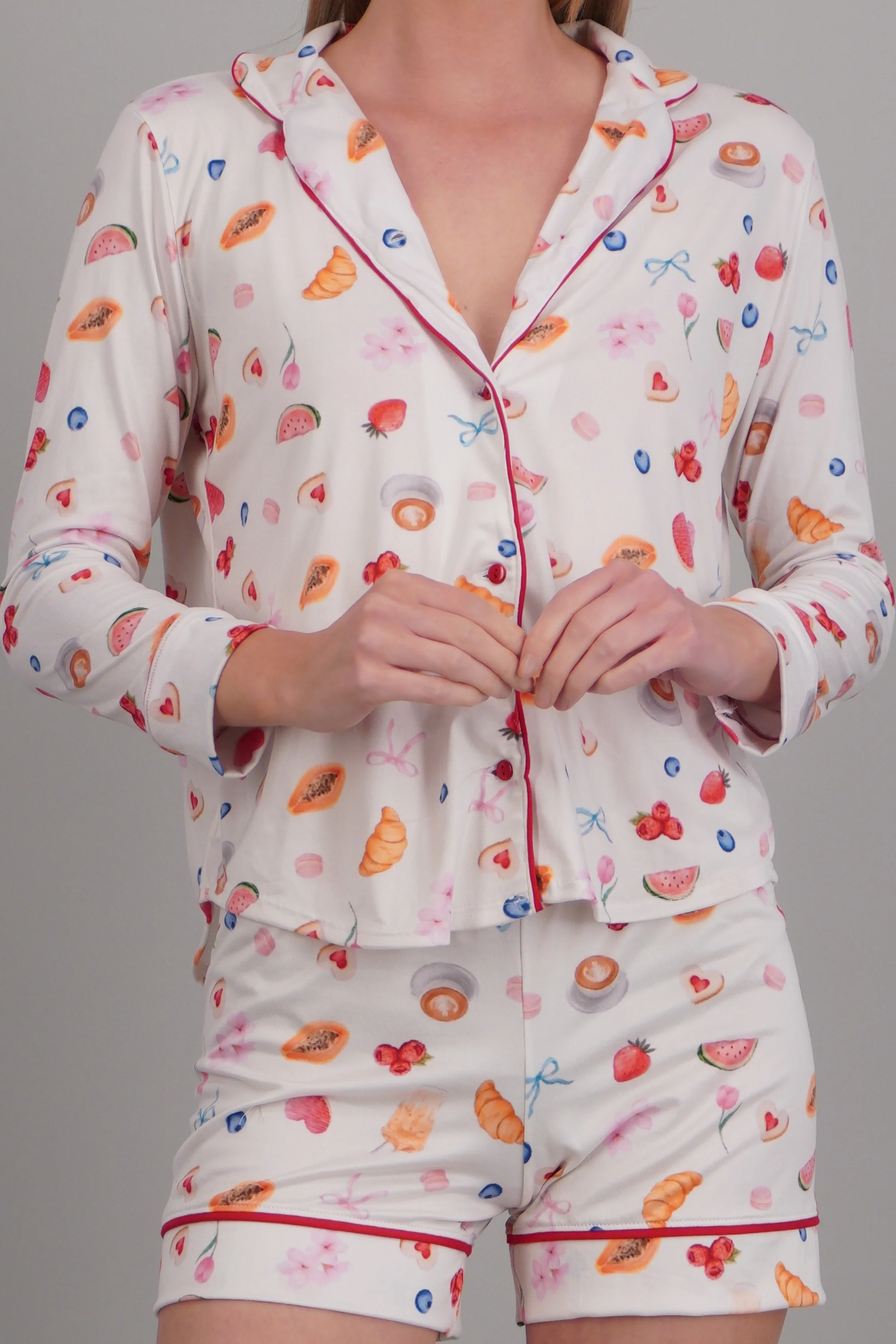 Pijama estampado brunch - Image 5