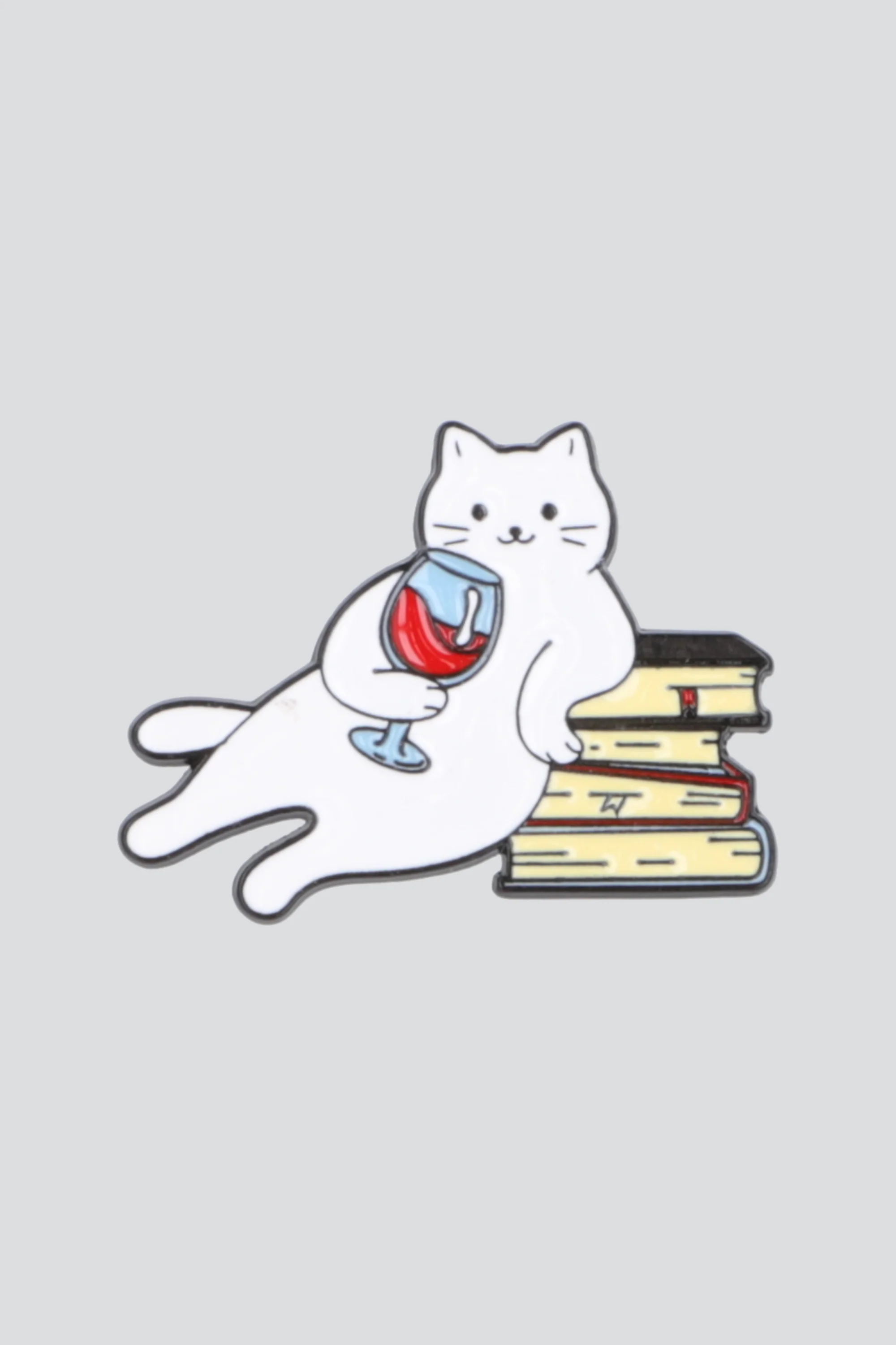 Pin gato copa libros