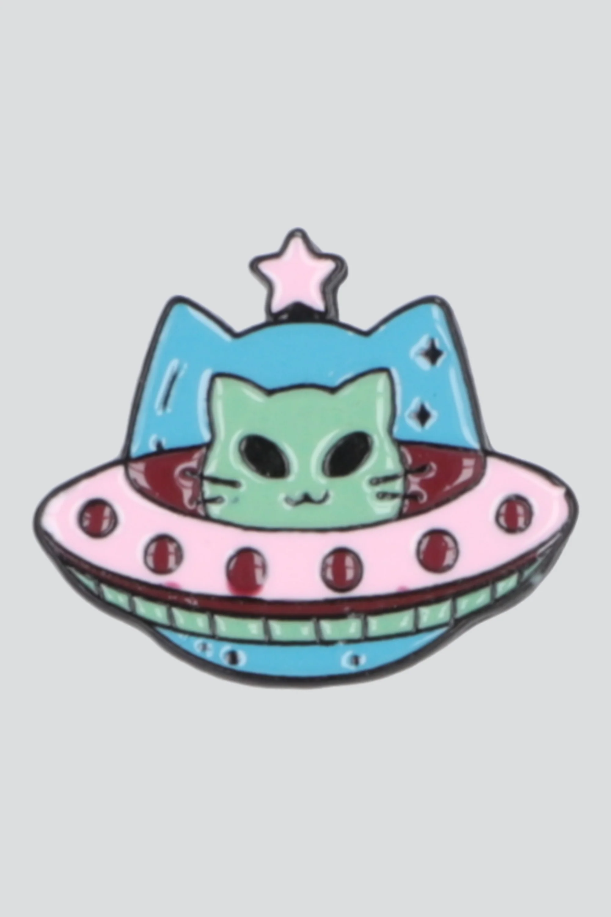 Pin gato extraterrestre