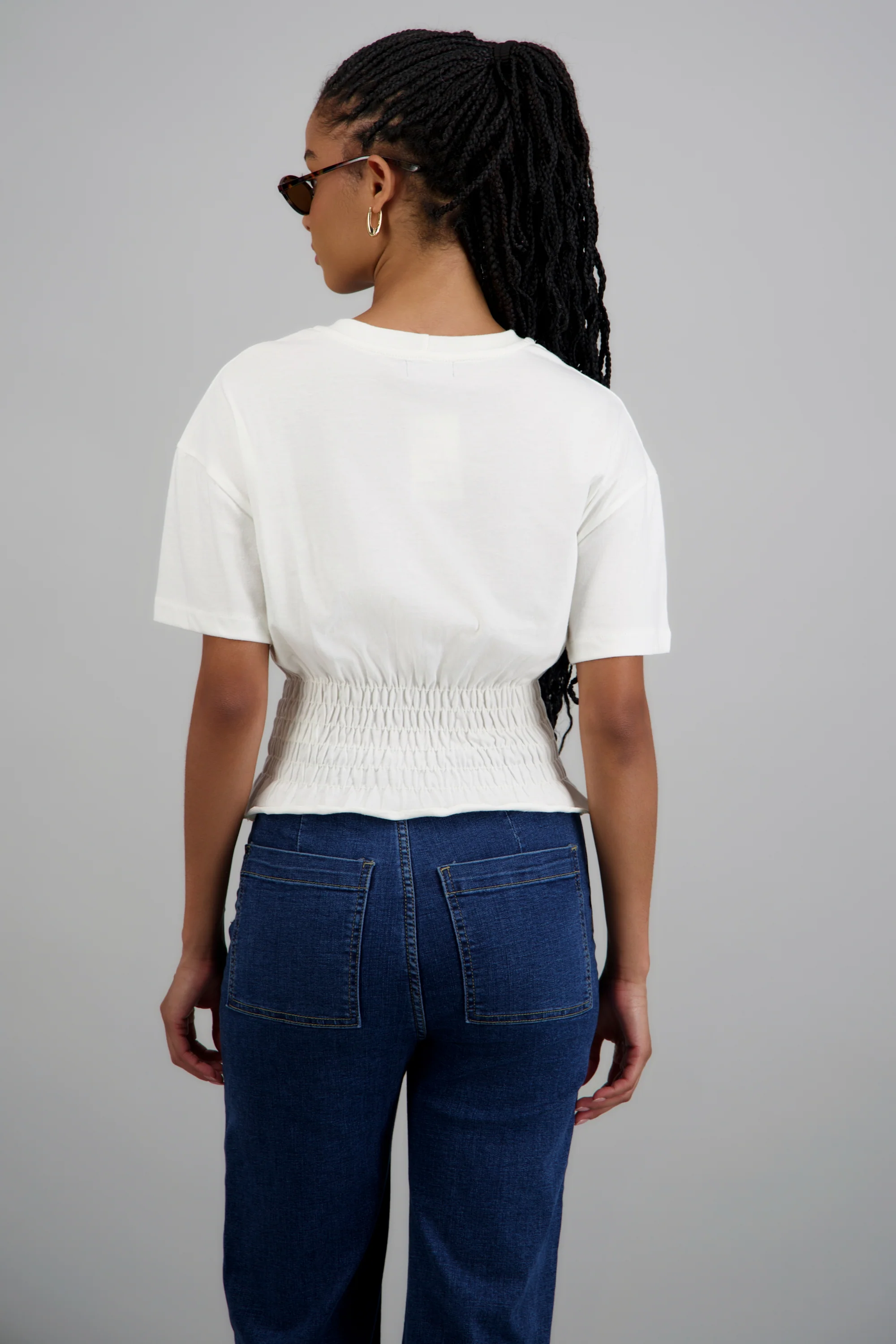 playera basica detalle smock - Image 4