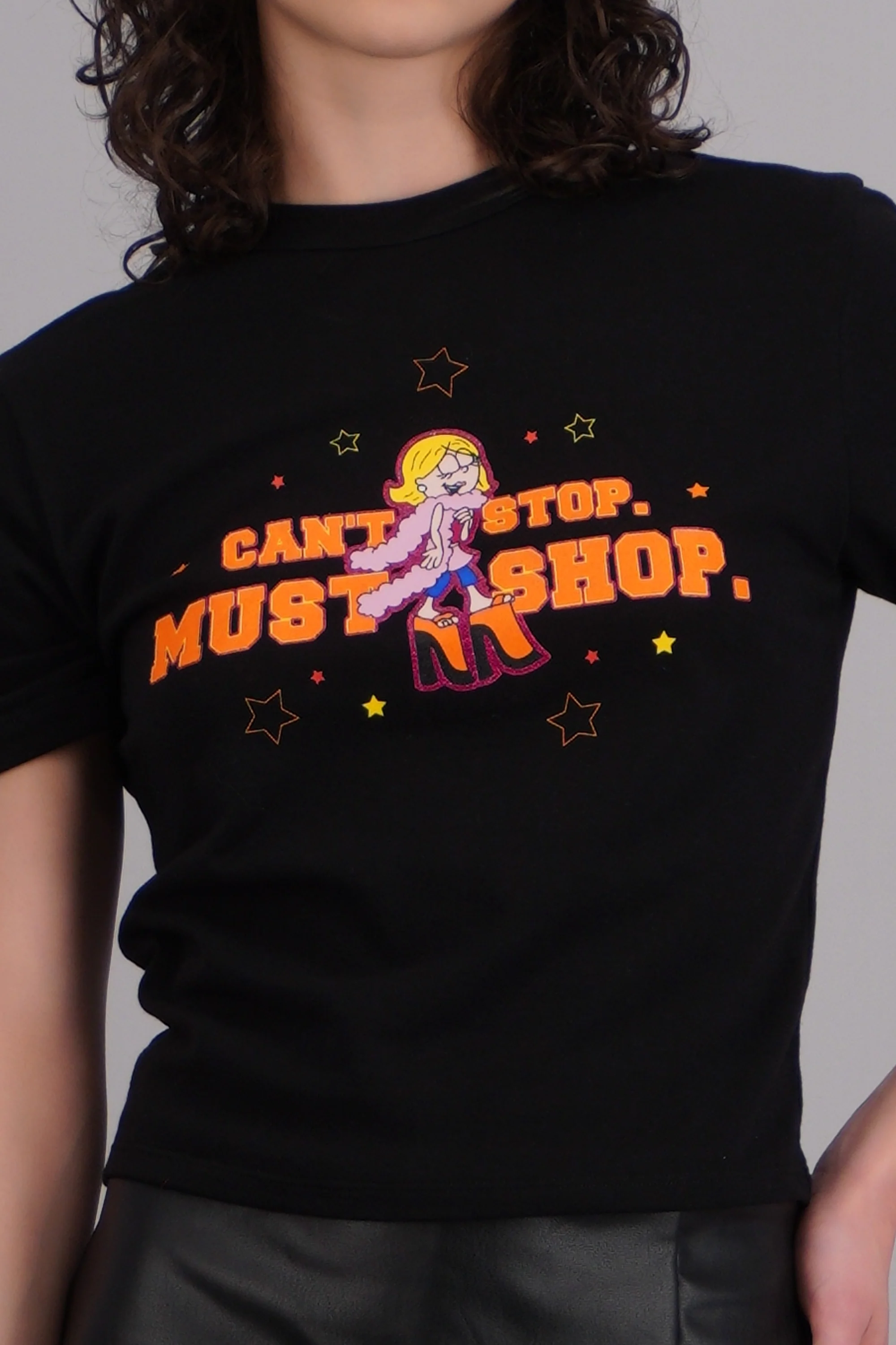Playera crop manga corta Lizzie Mcguire - Image 5